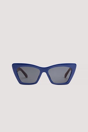 Cobalt Duże kwadratowe okulary przeciwsłoneczne