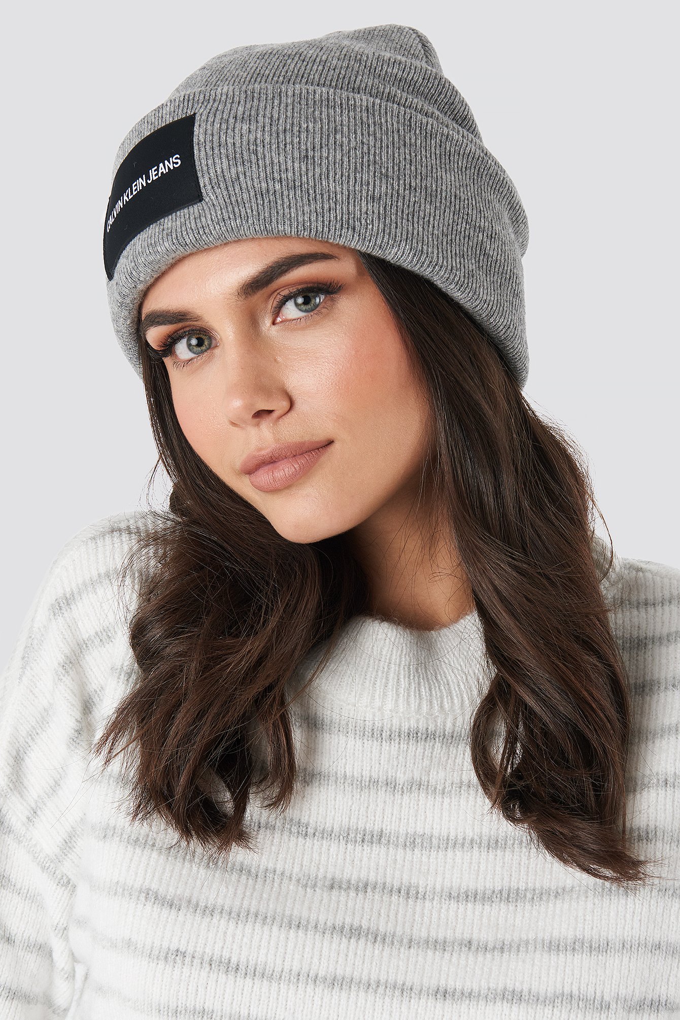 J Institutional Beanie Hat Grey NA KD