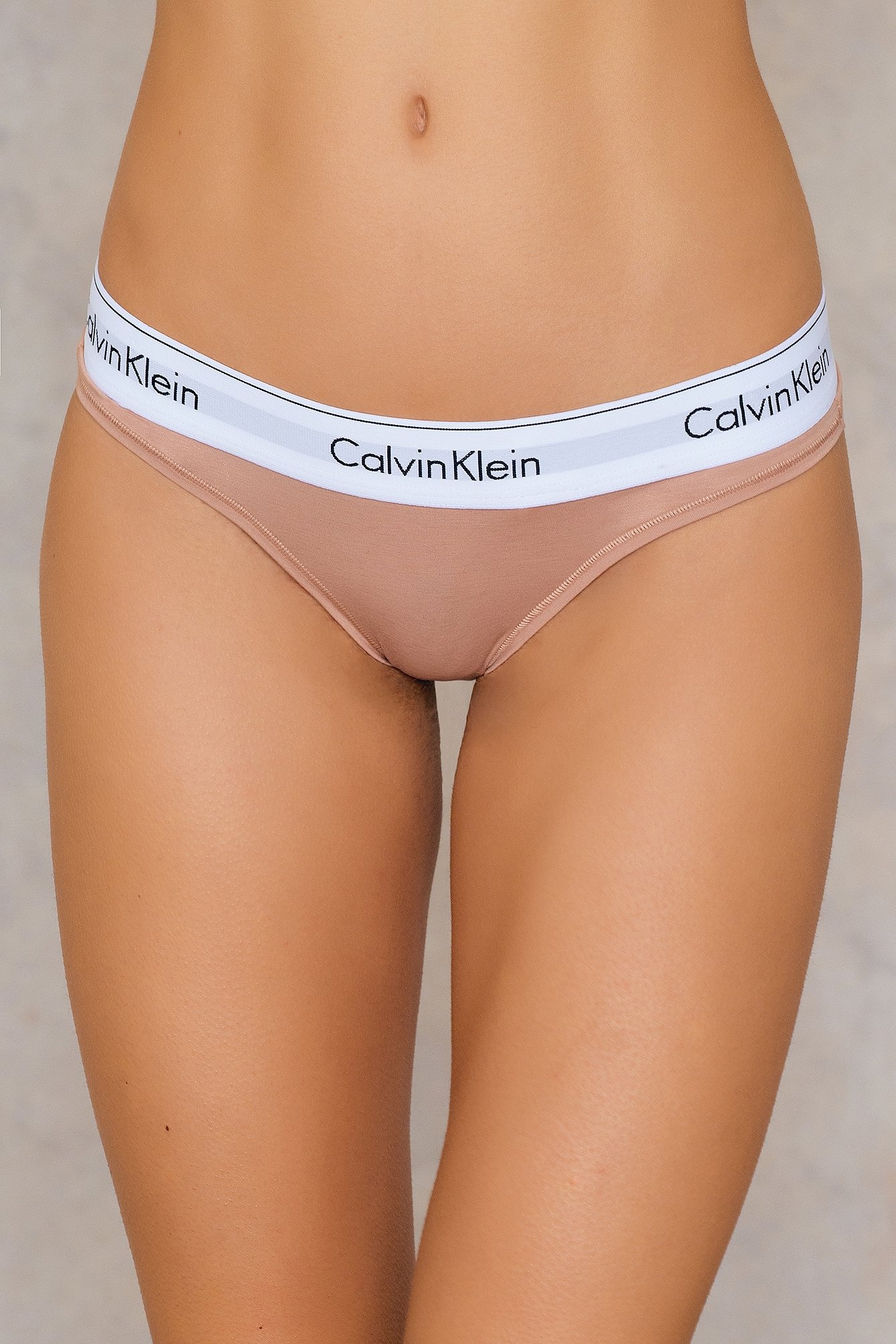 Thong Modern Cotton Nude