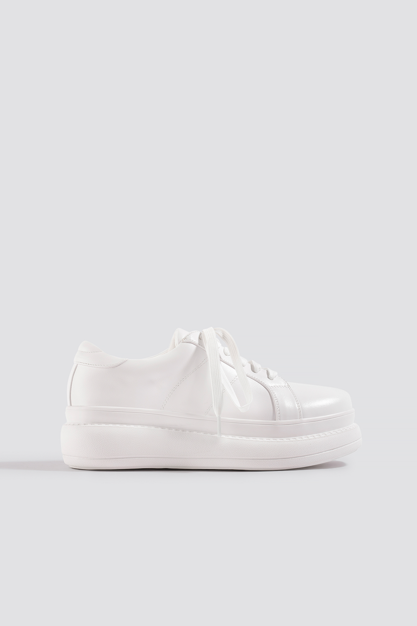 High Sole Sneakers White | na-kd.com