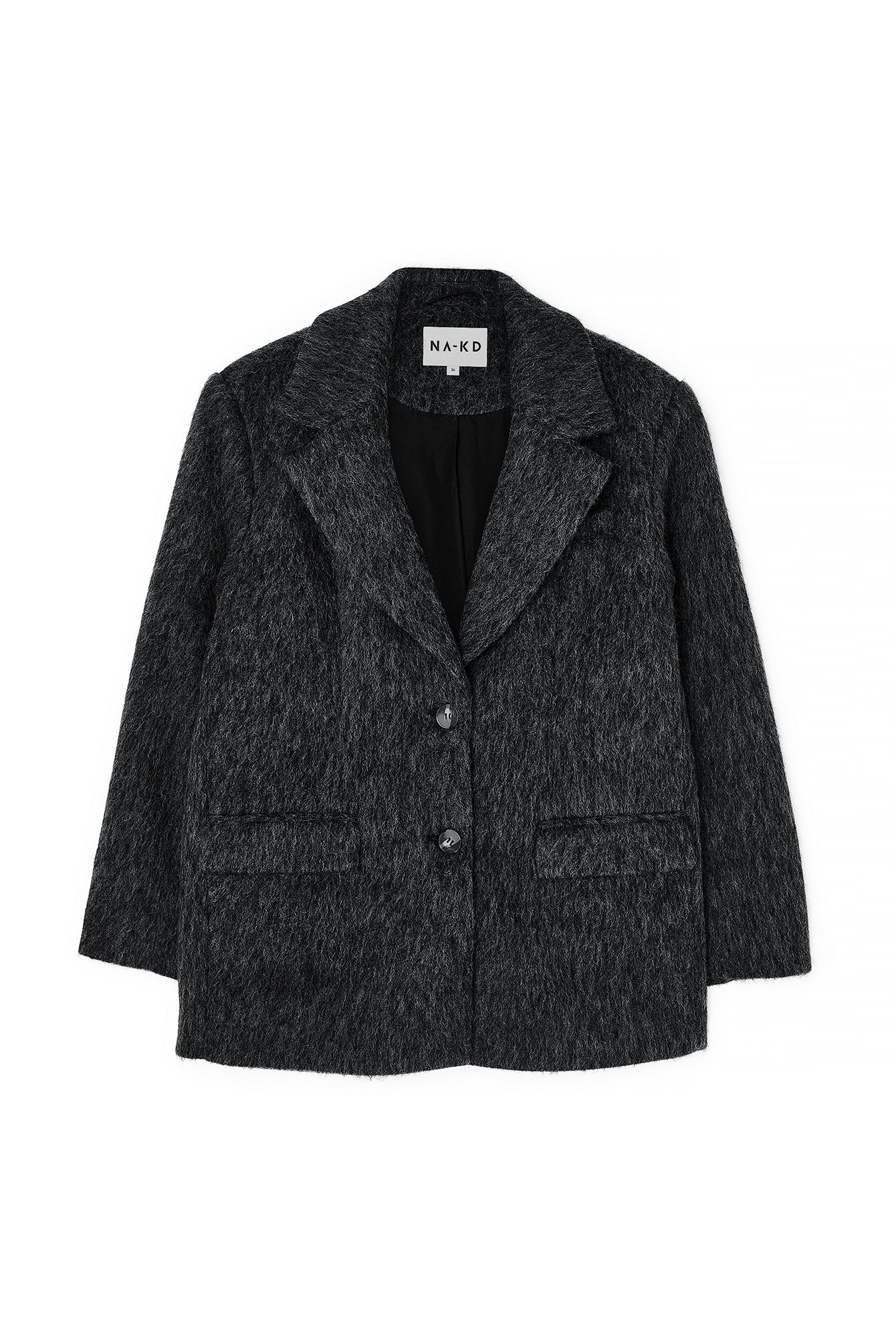 Dark grey coat outlet ladies