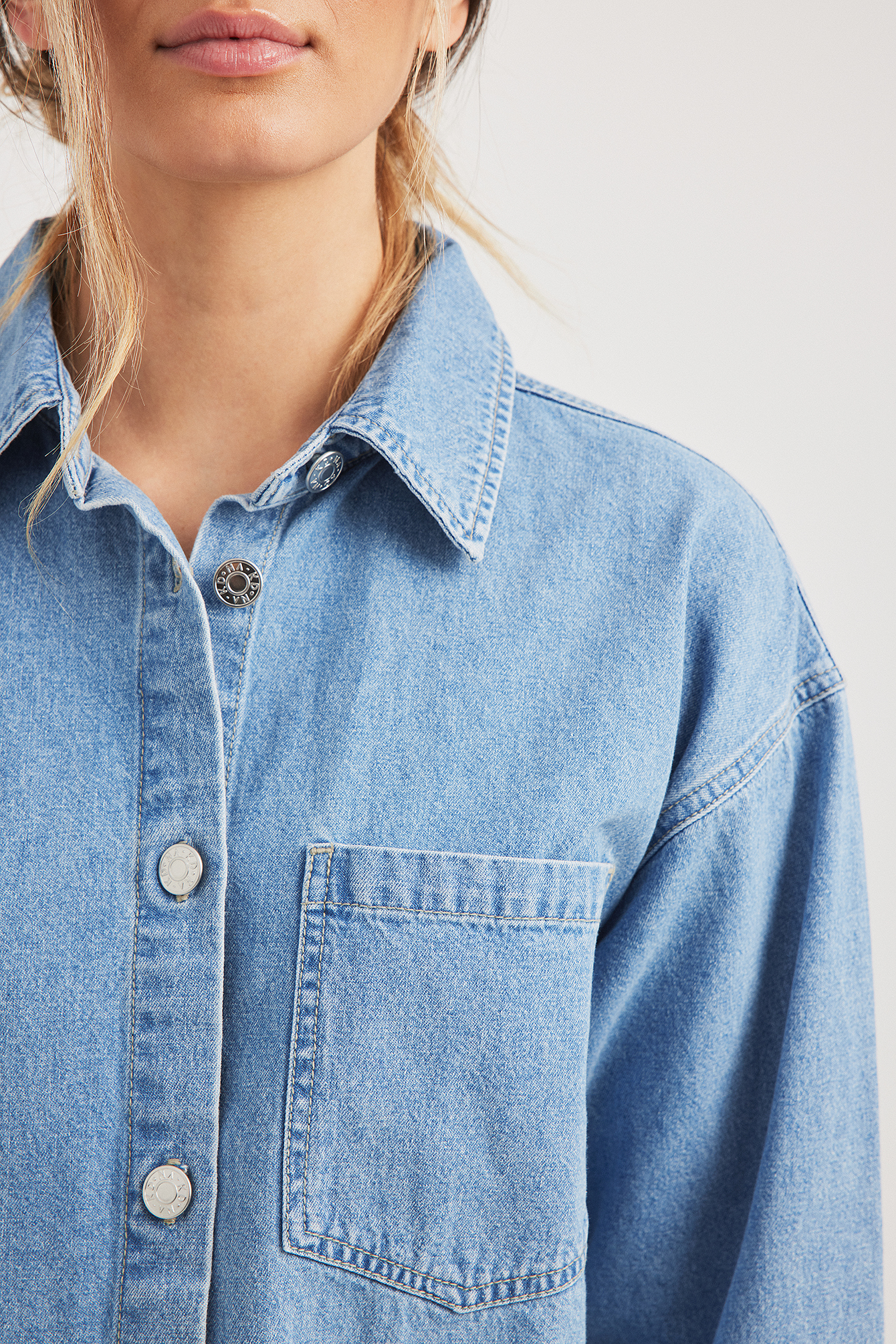 Denim Shirt Blue | NA-KD