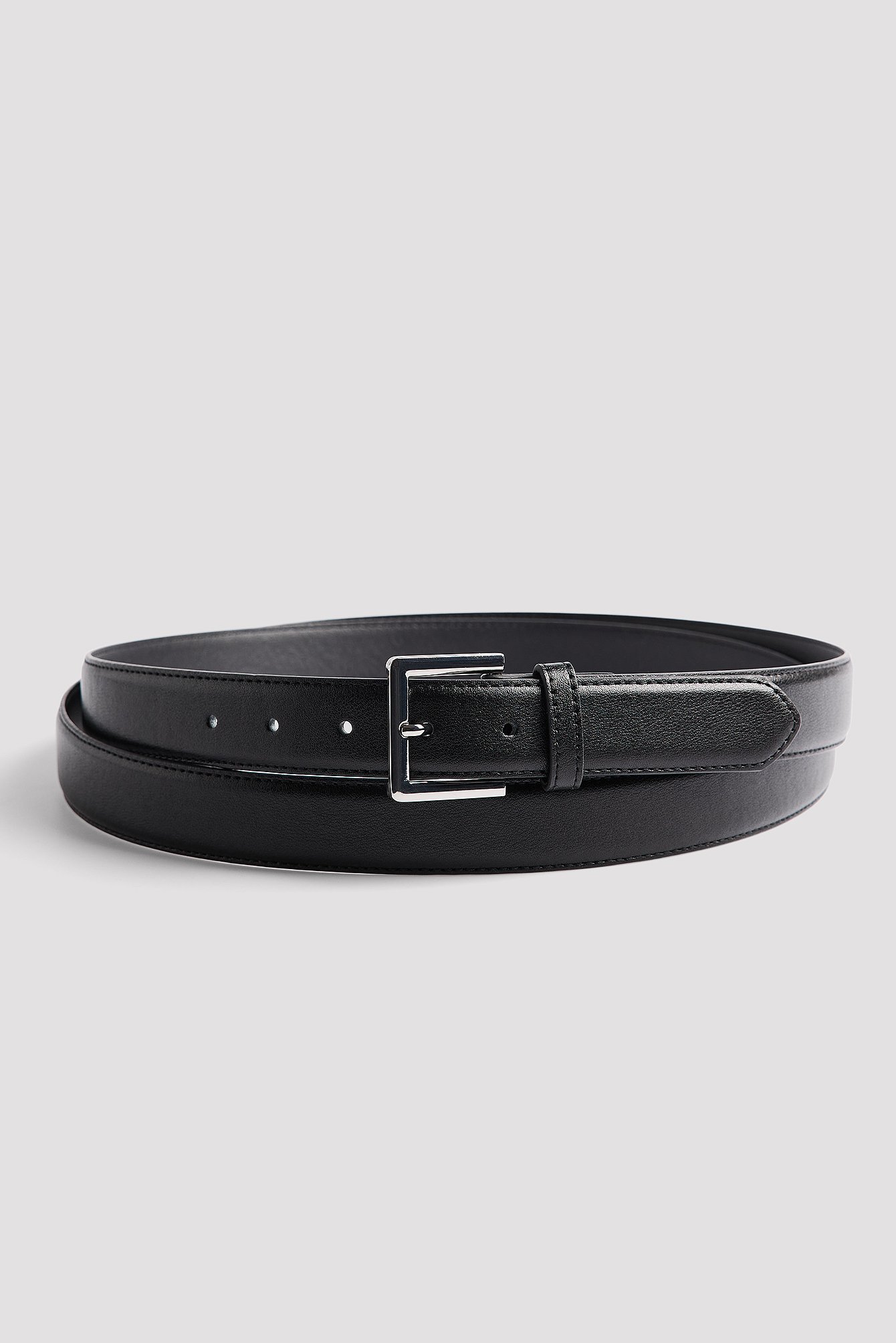 Double Layered Belt Black | NA-KD