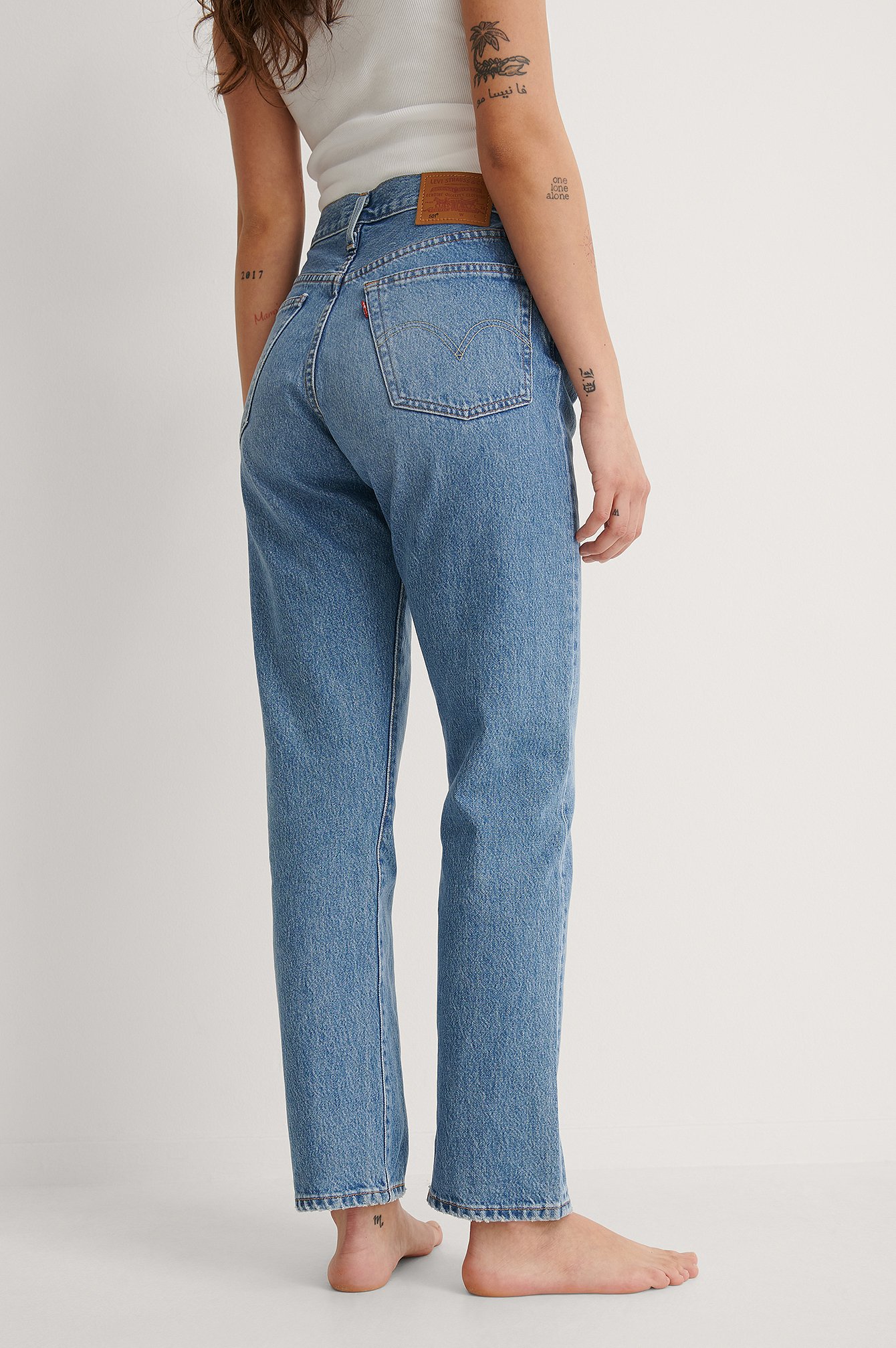 levi's 501 cropped jeans athens day to day