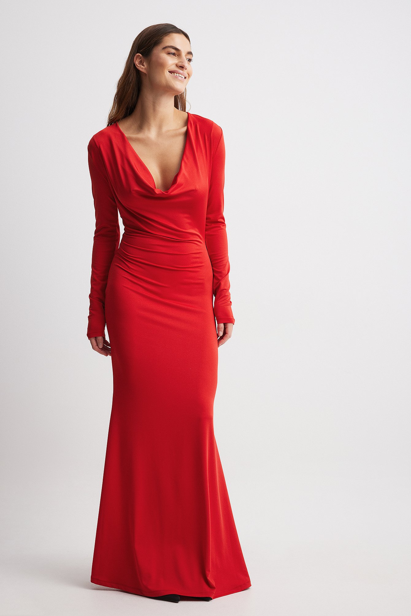  Red Maxi Dress