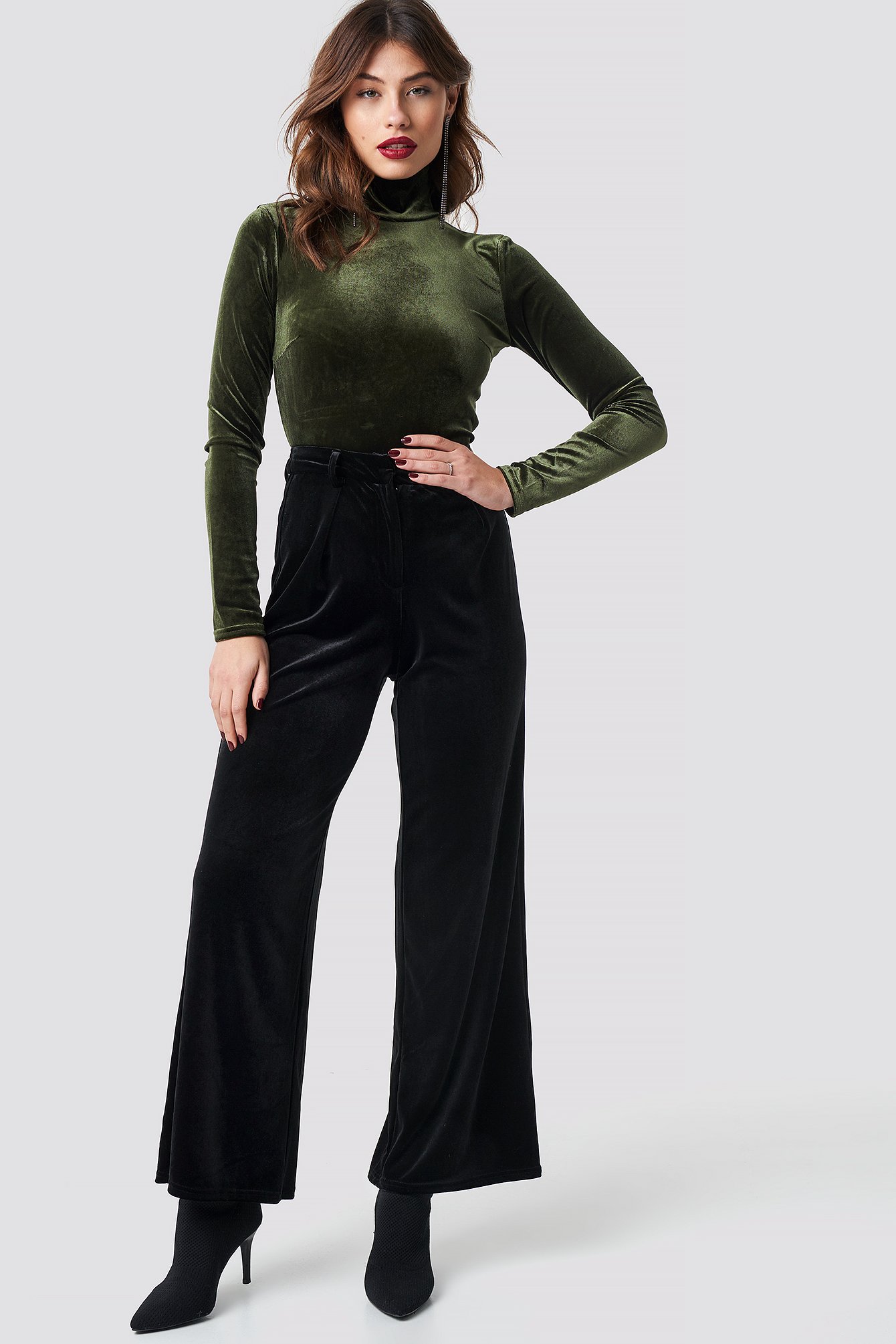 polo velvet pants