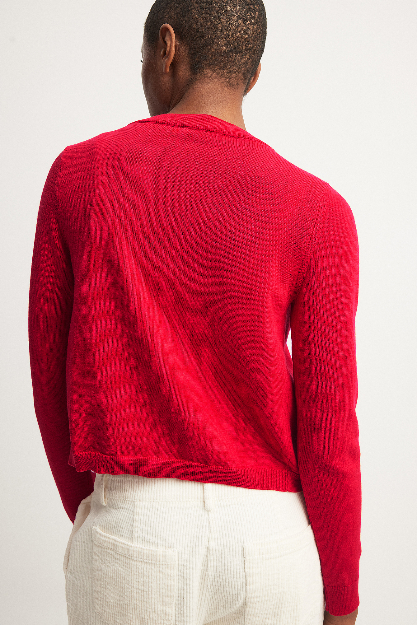 Knitted Red Sweater 