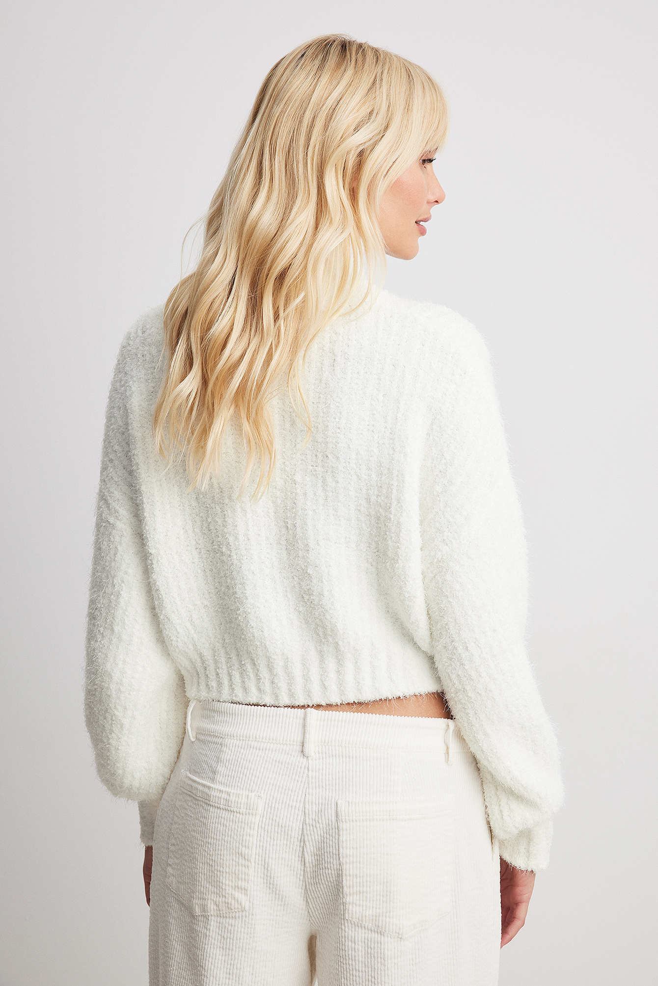 Fluffy Knitted Turtleneck Sweater