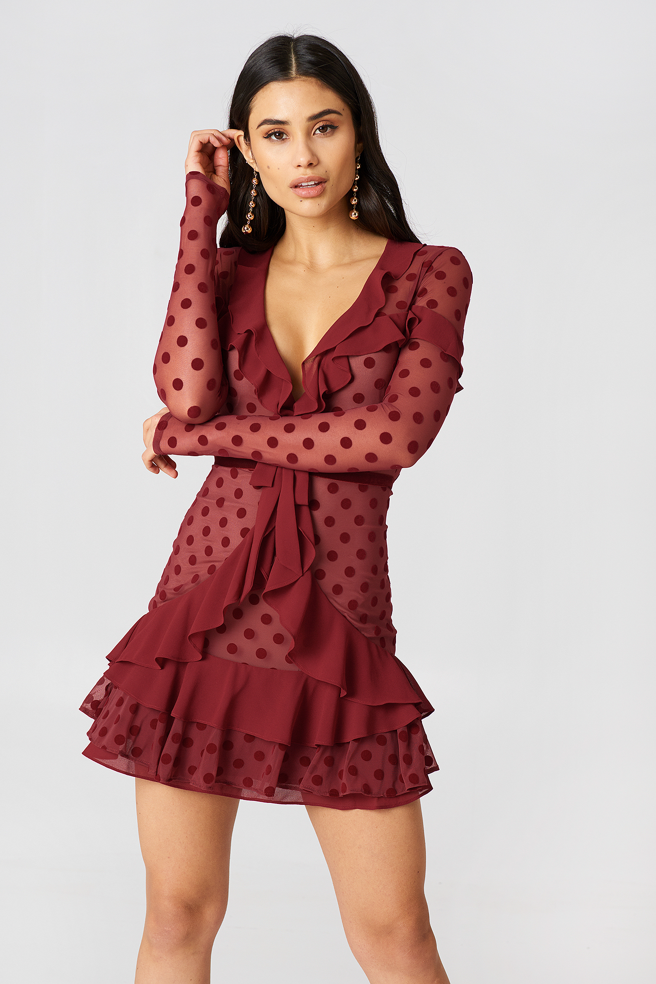 For love and 2025 lemons dotty midi dress