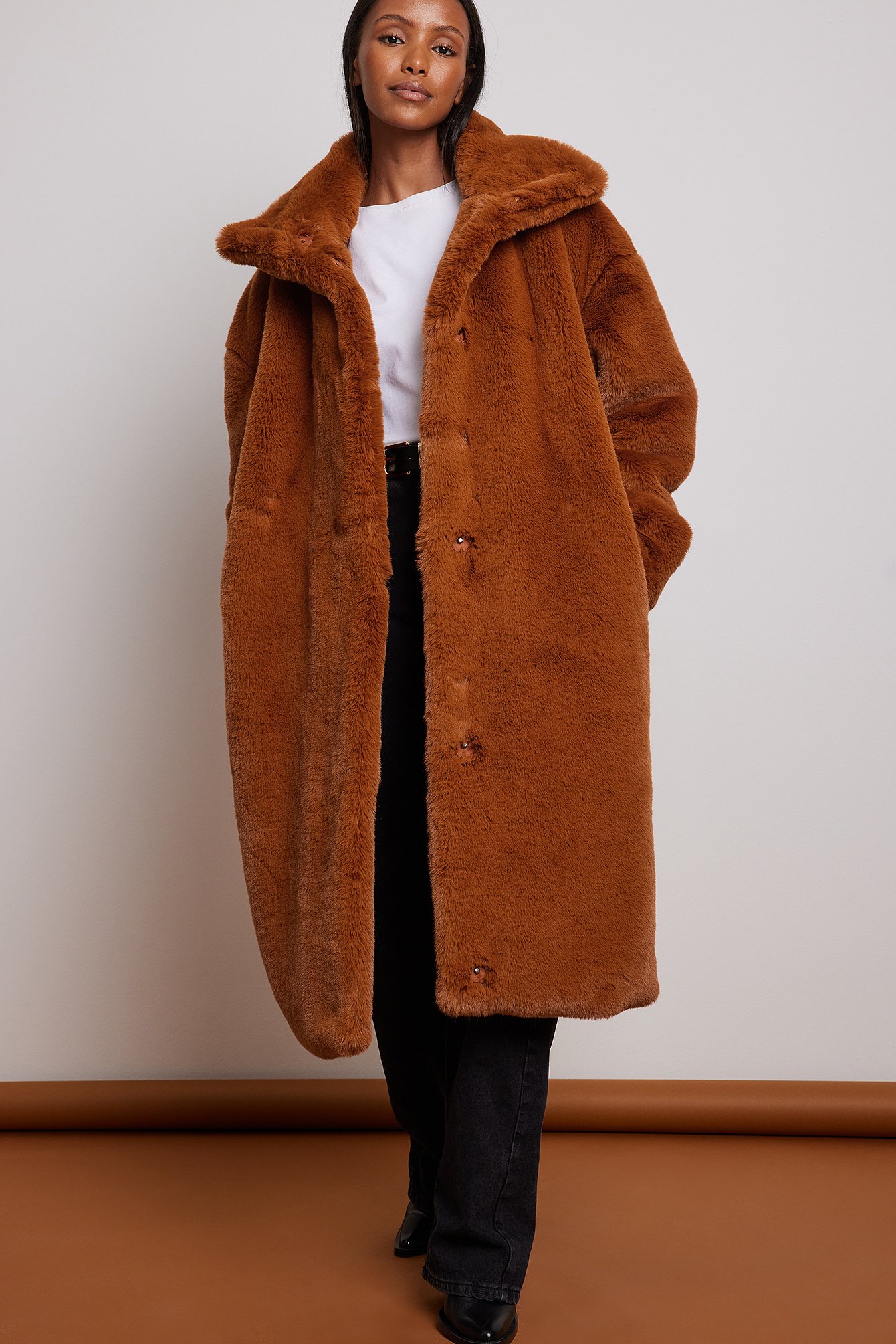 Faux fur coat | Find the best women faux fur jacket at NA-KD | NA-KD