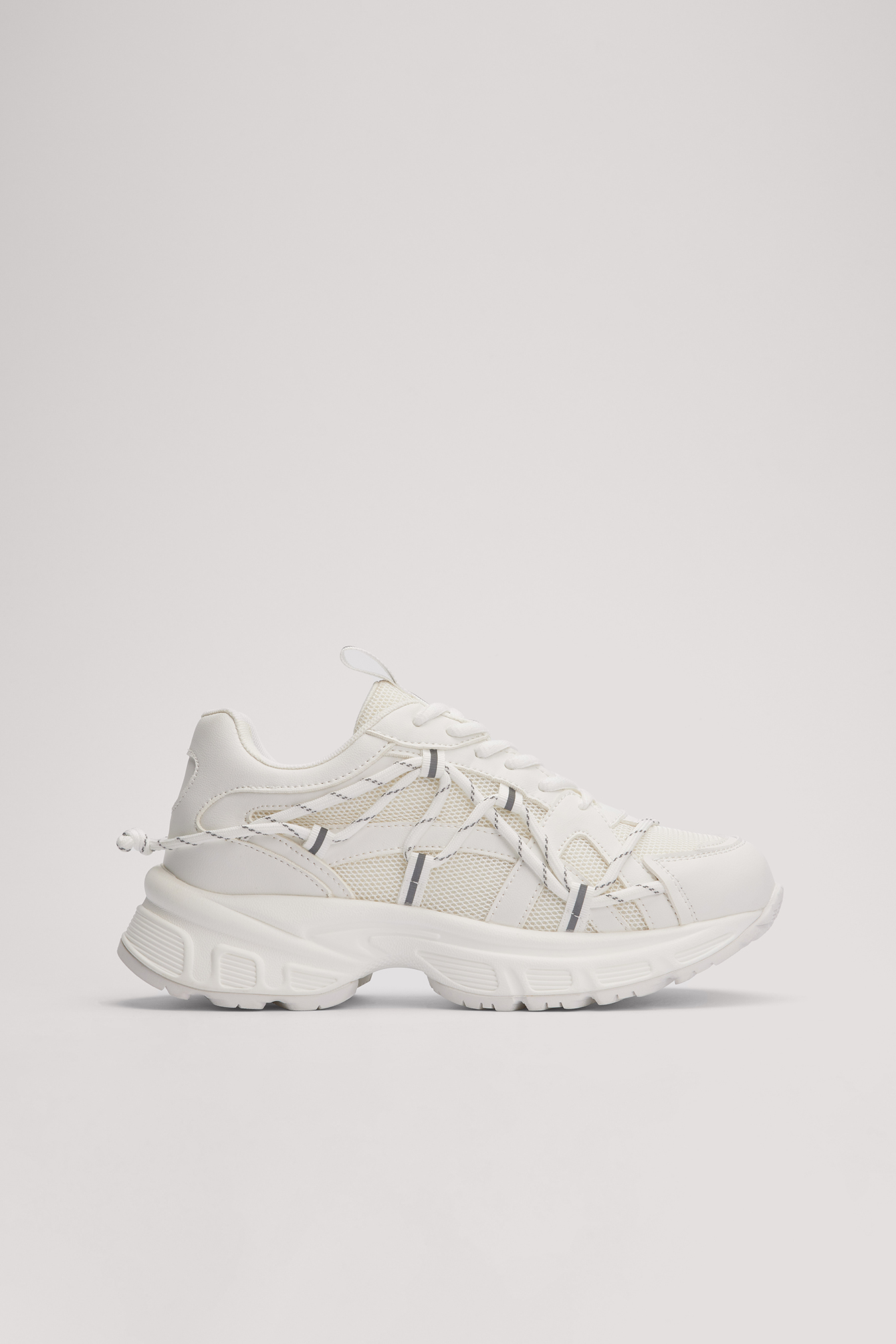 Lacing Detail Trainers White | NA-KD