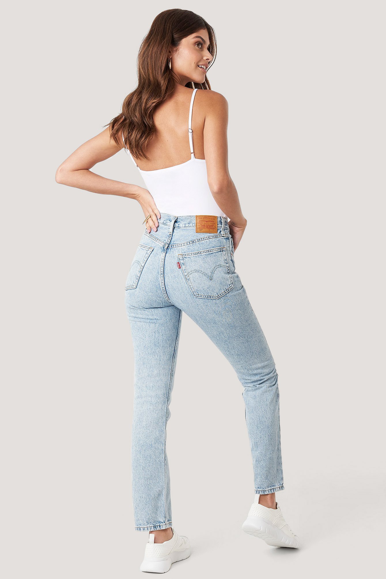 501 cropped jeans