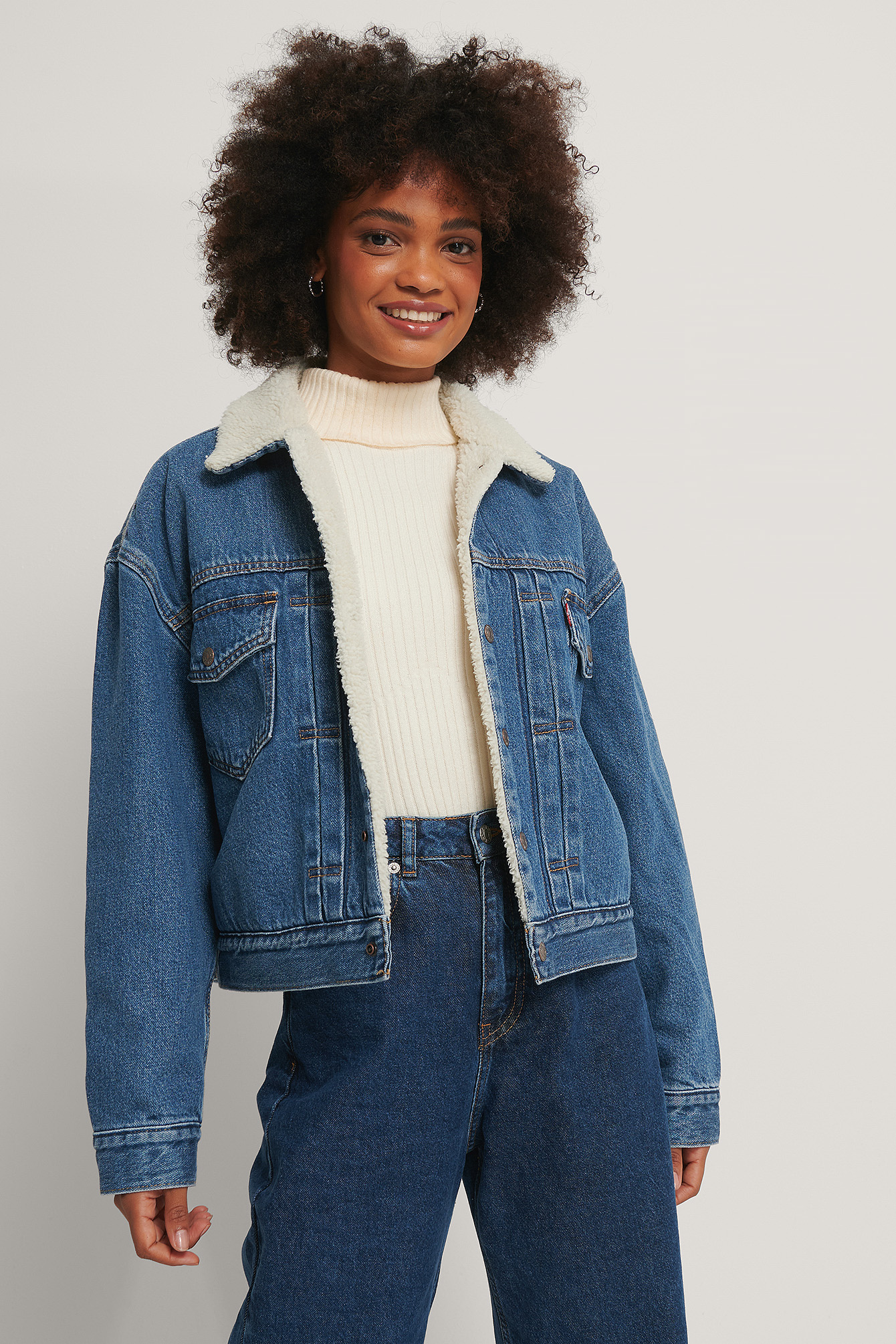 levis reversible sherpa coat