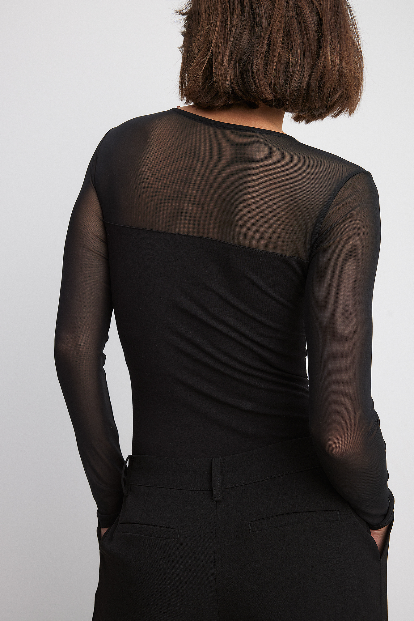 Alfani Women's Asymmetrical Draped Mesh Top Black Size X-Large 