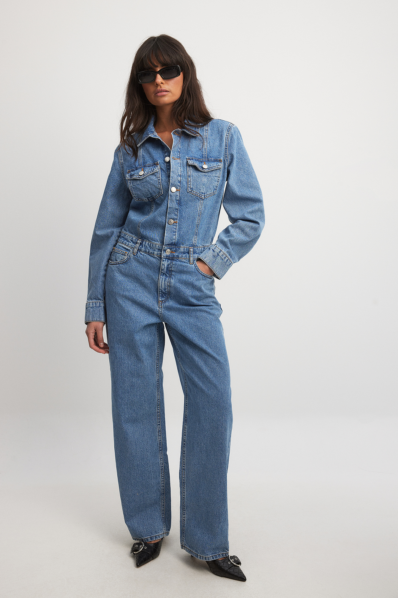 Tree Patterns Vintage Jean Overalls Loose Denim One Piece Pants in As The  Photo One Size | Denim fashion, Vintage jeans, Fashion clothes women