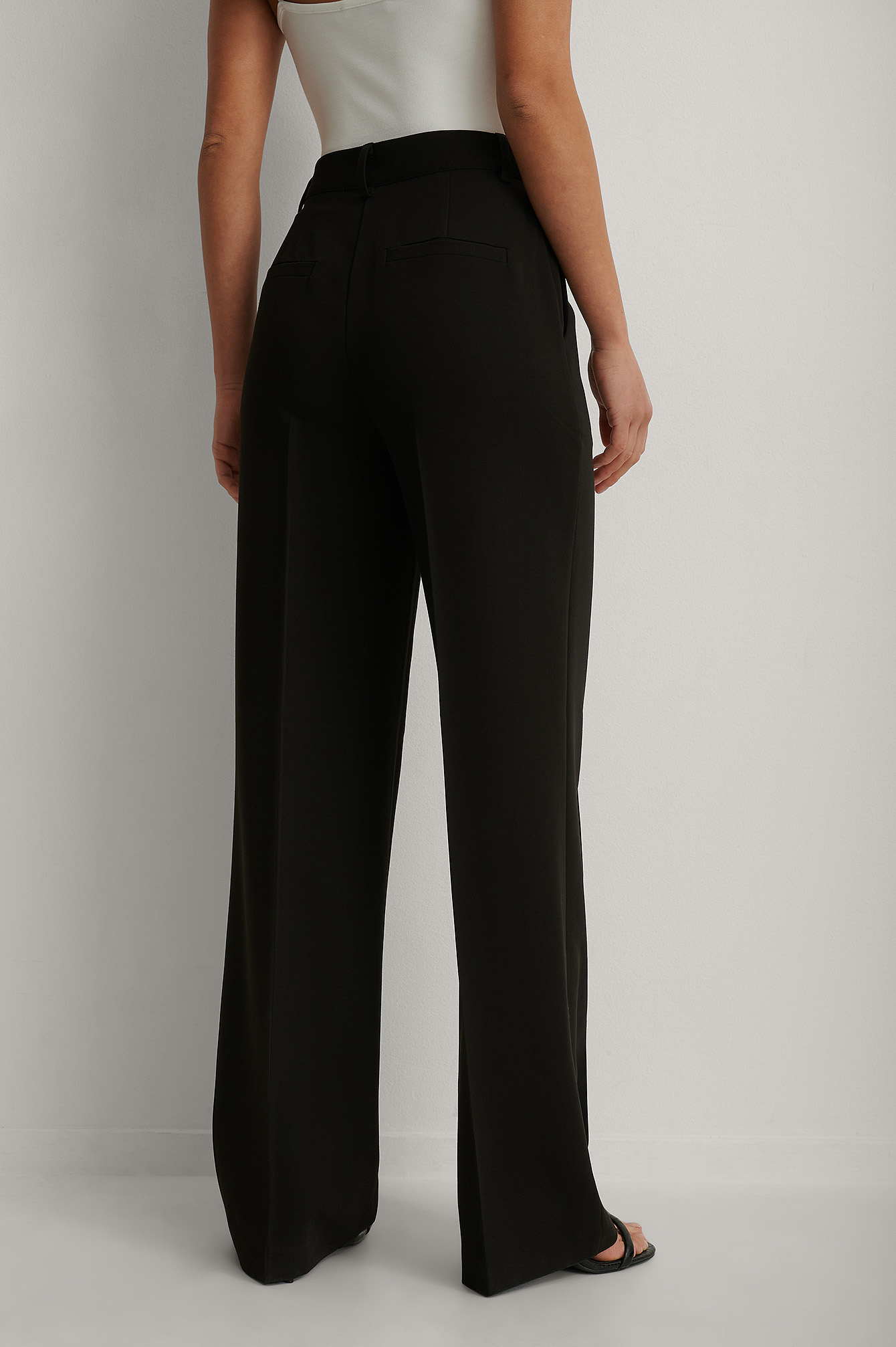 straight leg suit pants