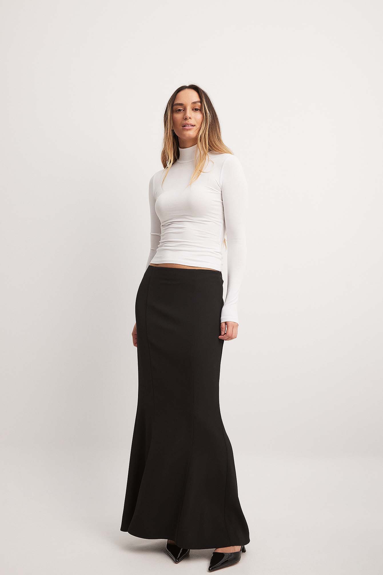 Mermaid maxi skirt best sale