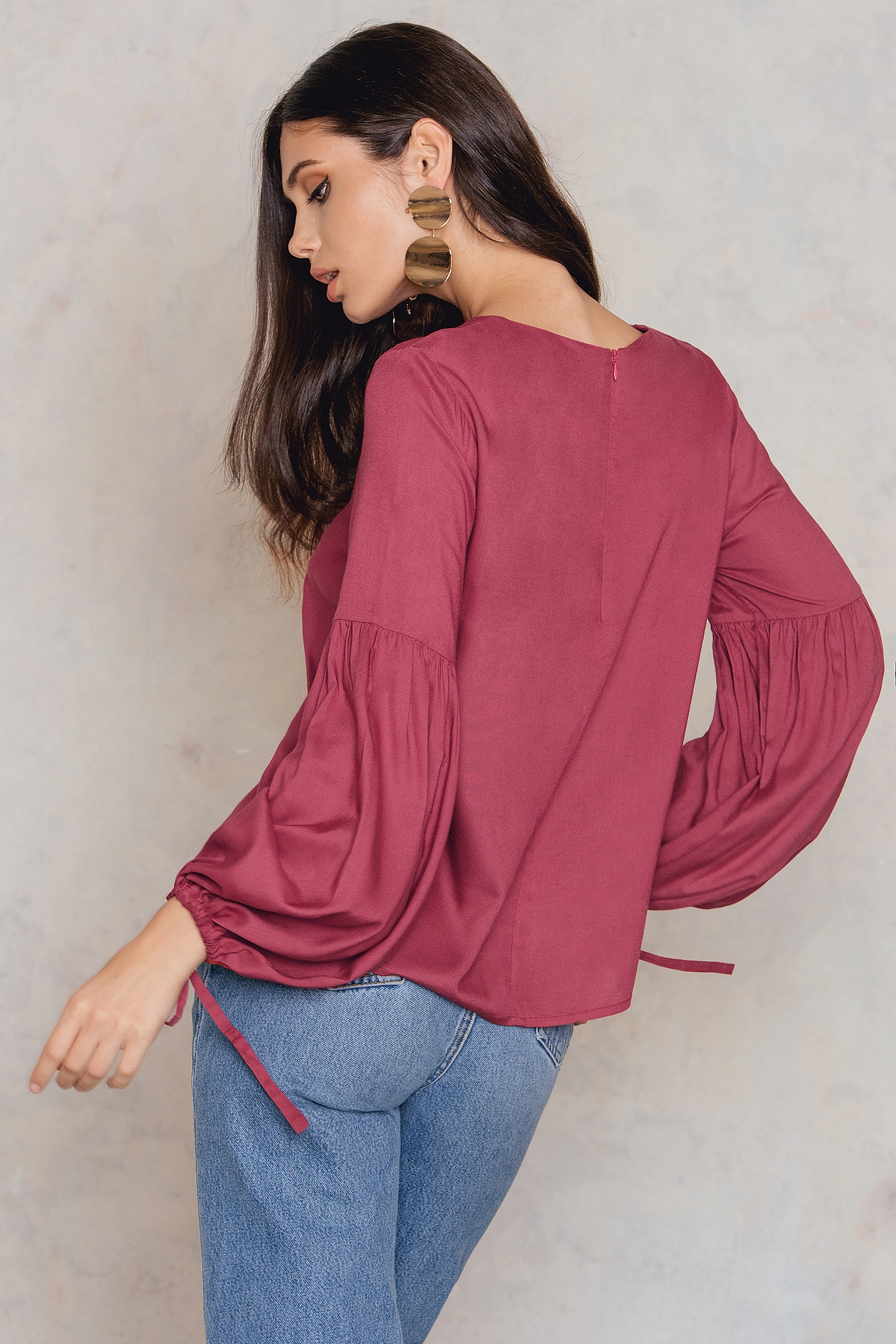 balloon sleeve blouse uk