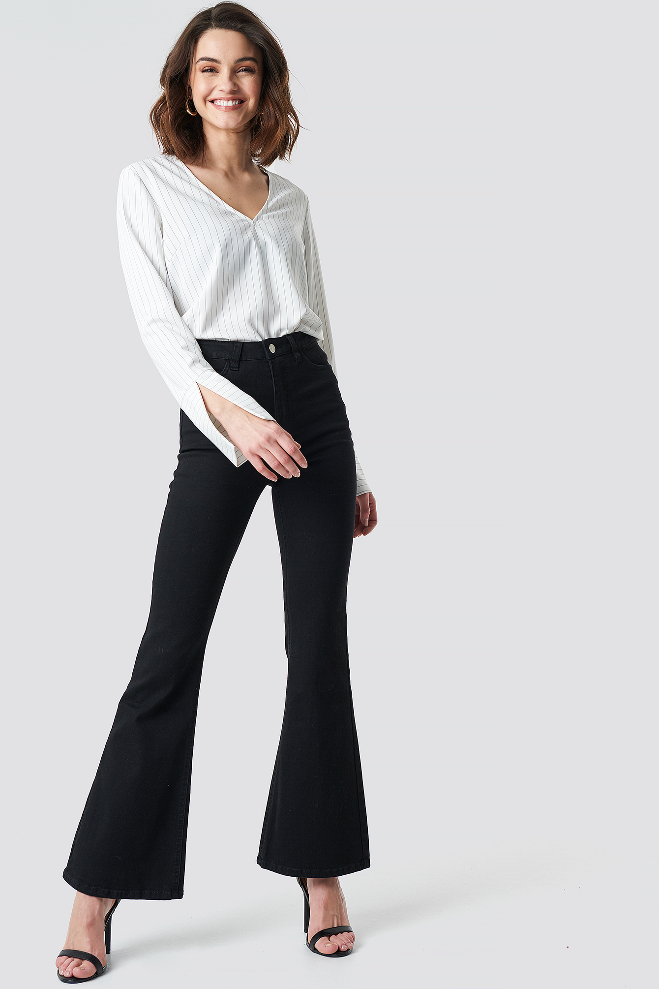 Women's High-rise Bootcut Jeans - Universal Thread™ Black : Target