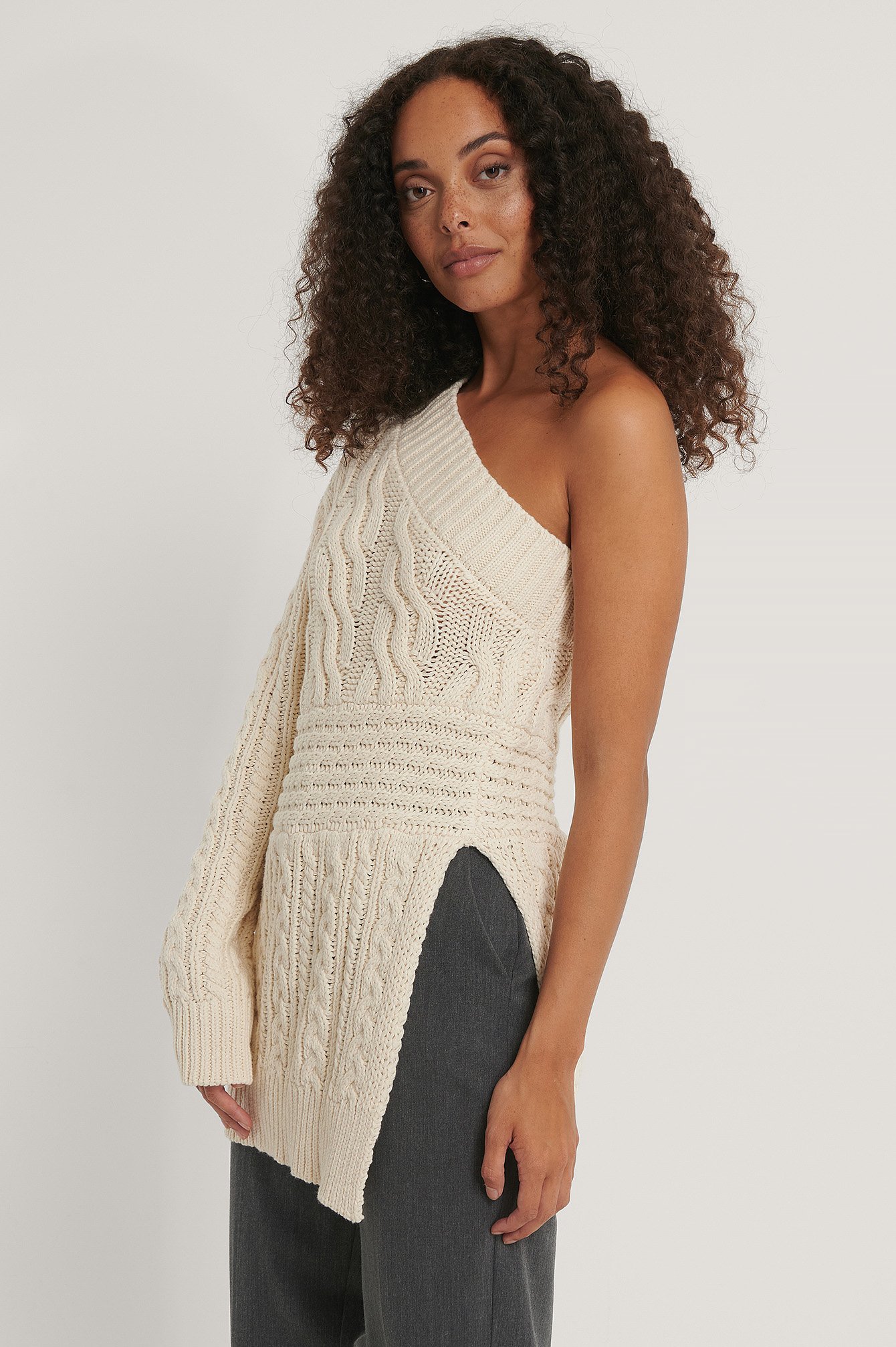 メゾンセロンone shoulder cable knit スナイデル 取扱数No.1正規店