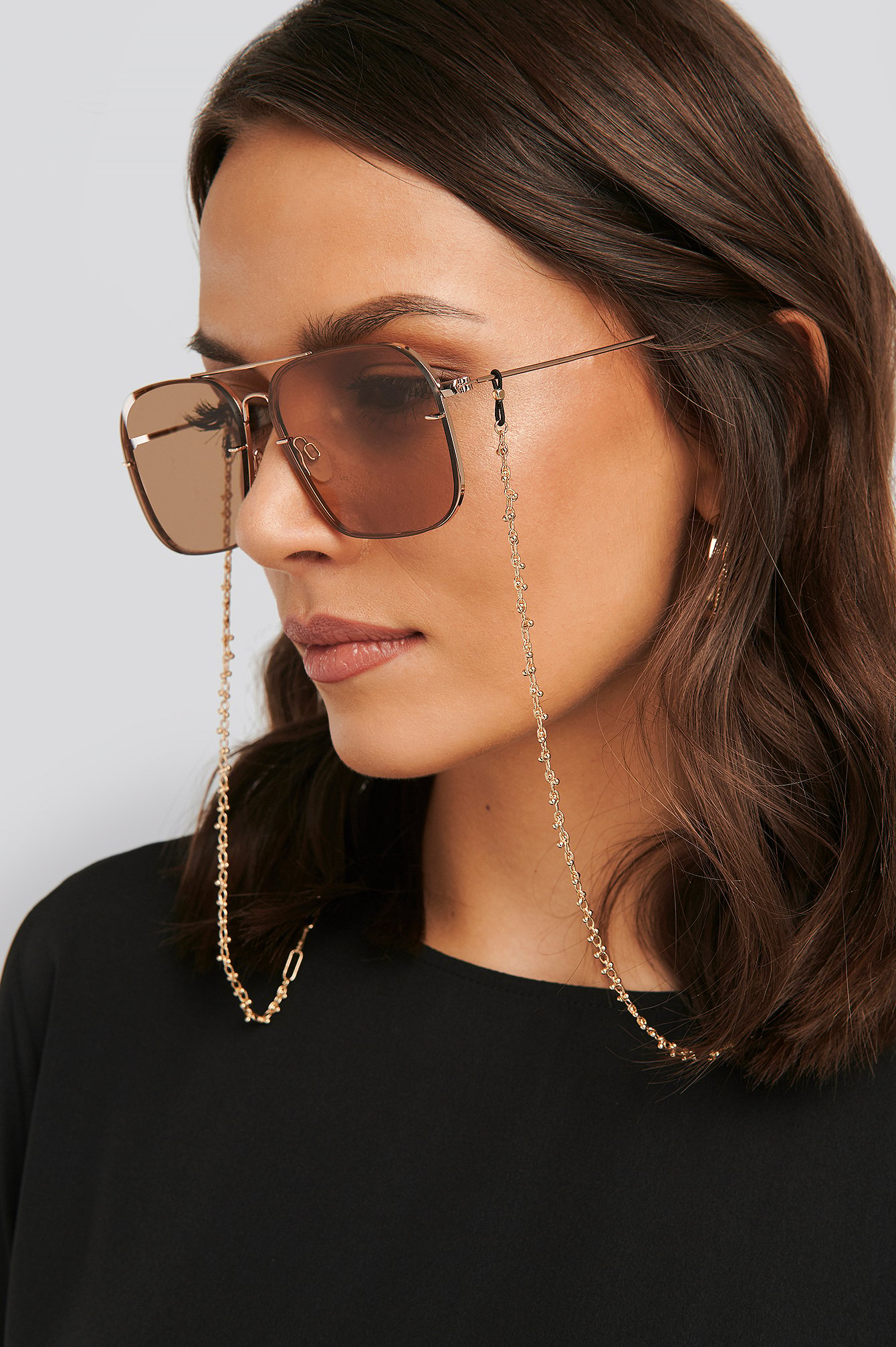 Chain Sunglass Chain Gold | NA-KD