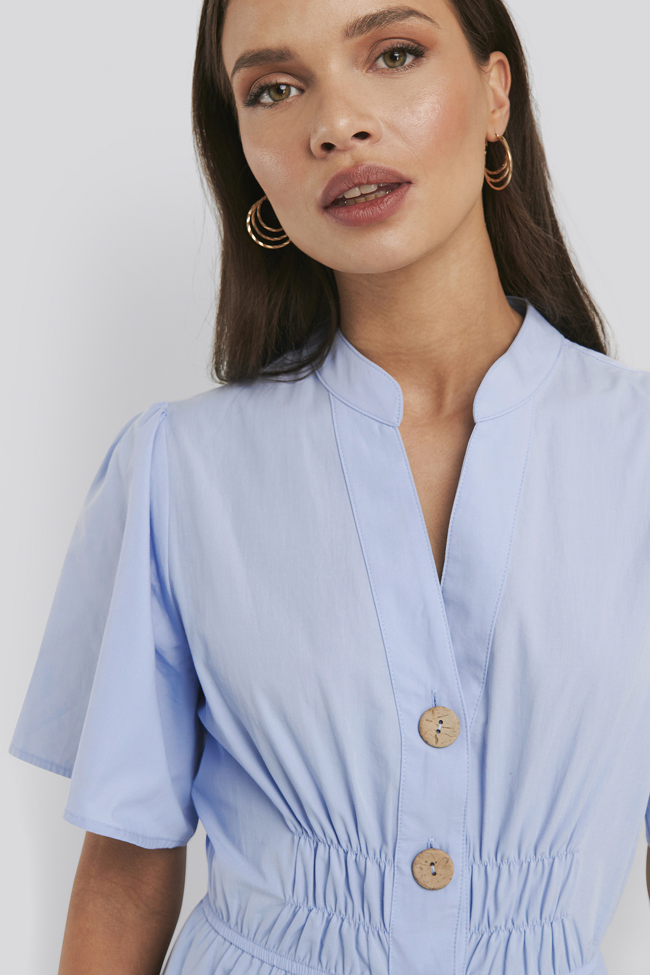 gant maxi shirt dress