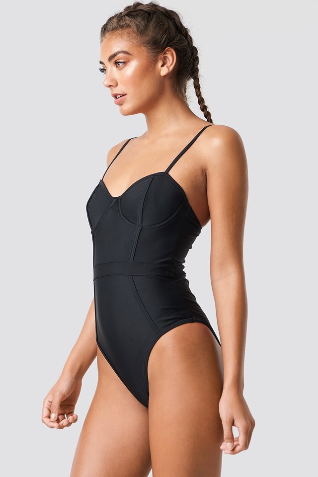 Corset Swimsuit Black | na-kd.com - 640 x 960 jpeg 58kB