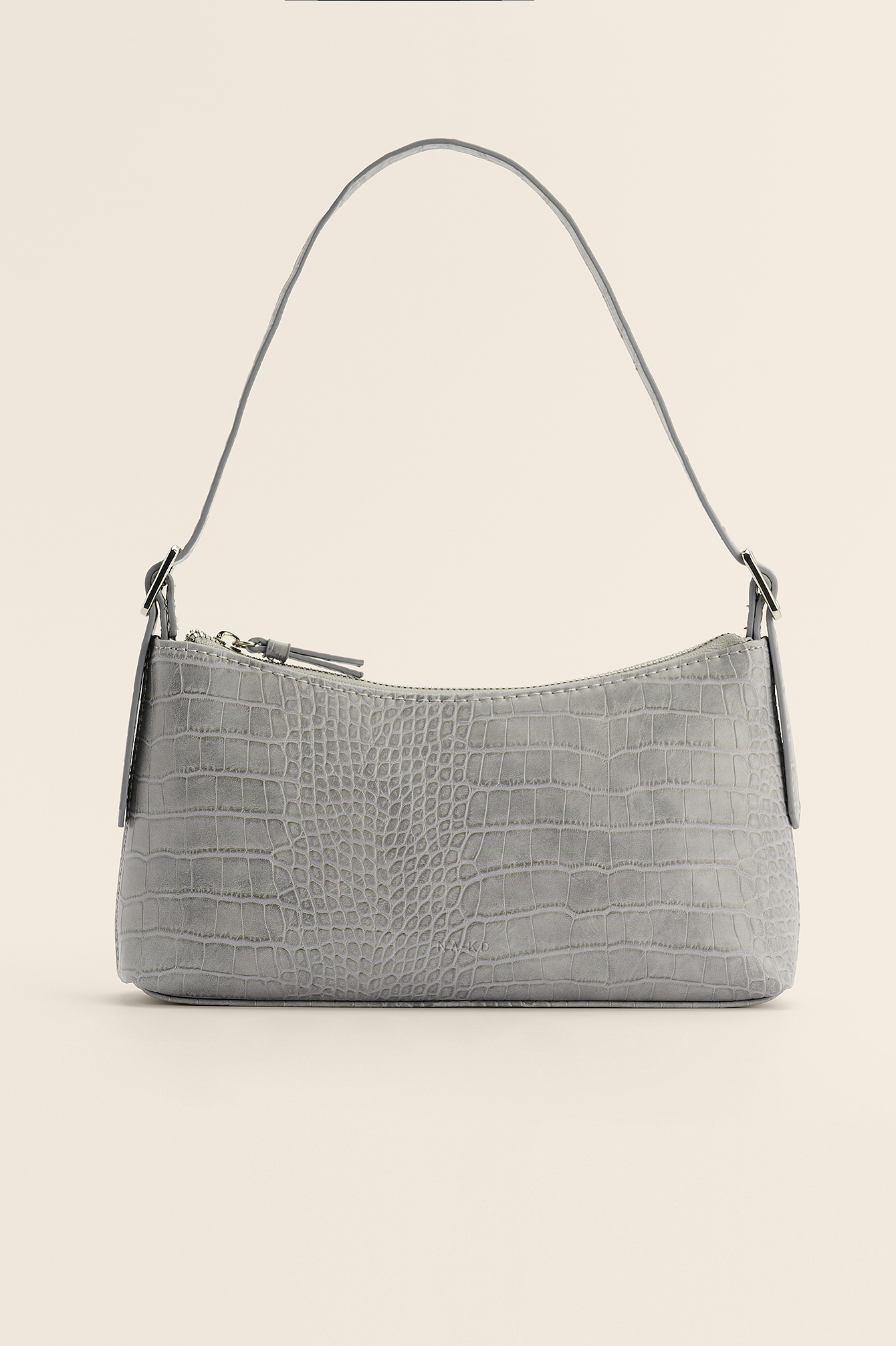 Croc Baguette Bag Grey | na-kd.com