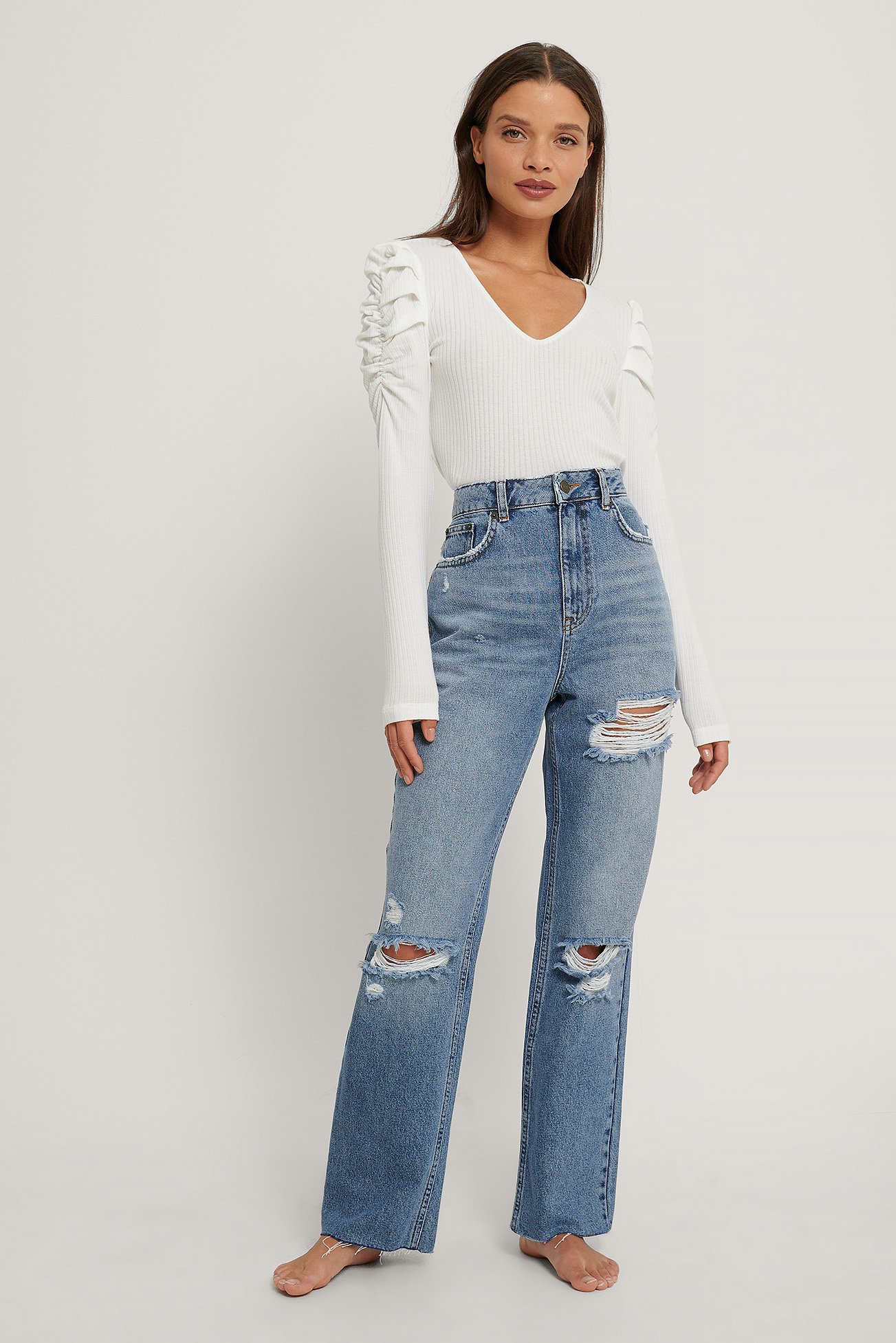 Min vermijden spel Ripped jeans • Dames ripped jeans online kopen | na-kd.com