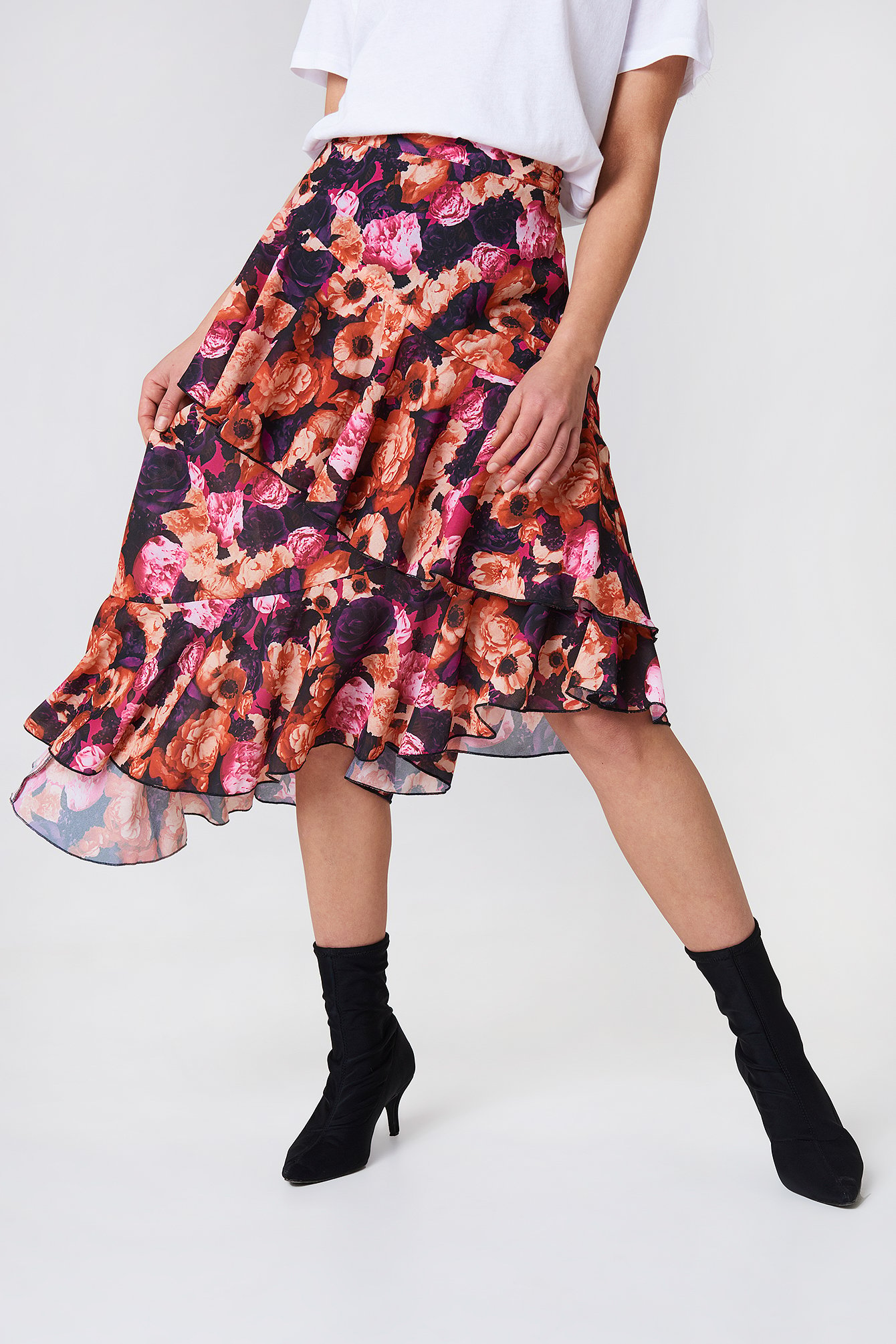 double layer skirt