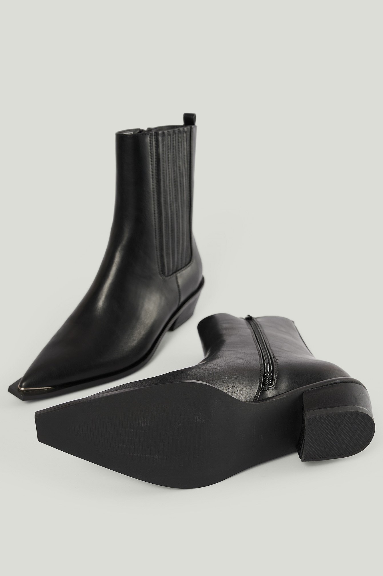 edgy chelsea boots