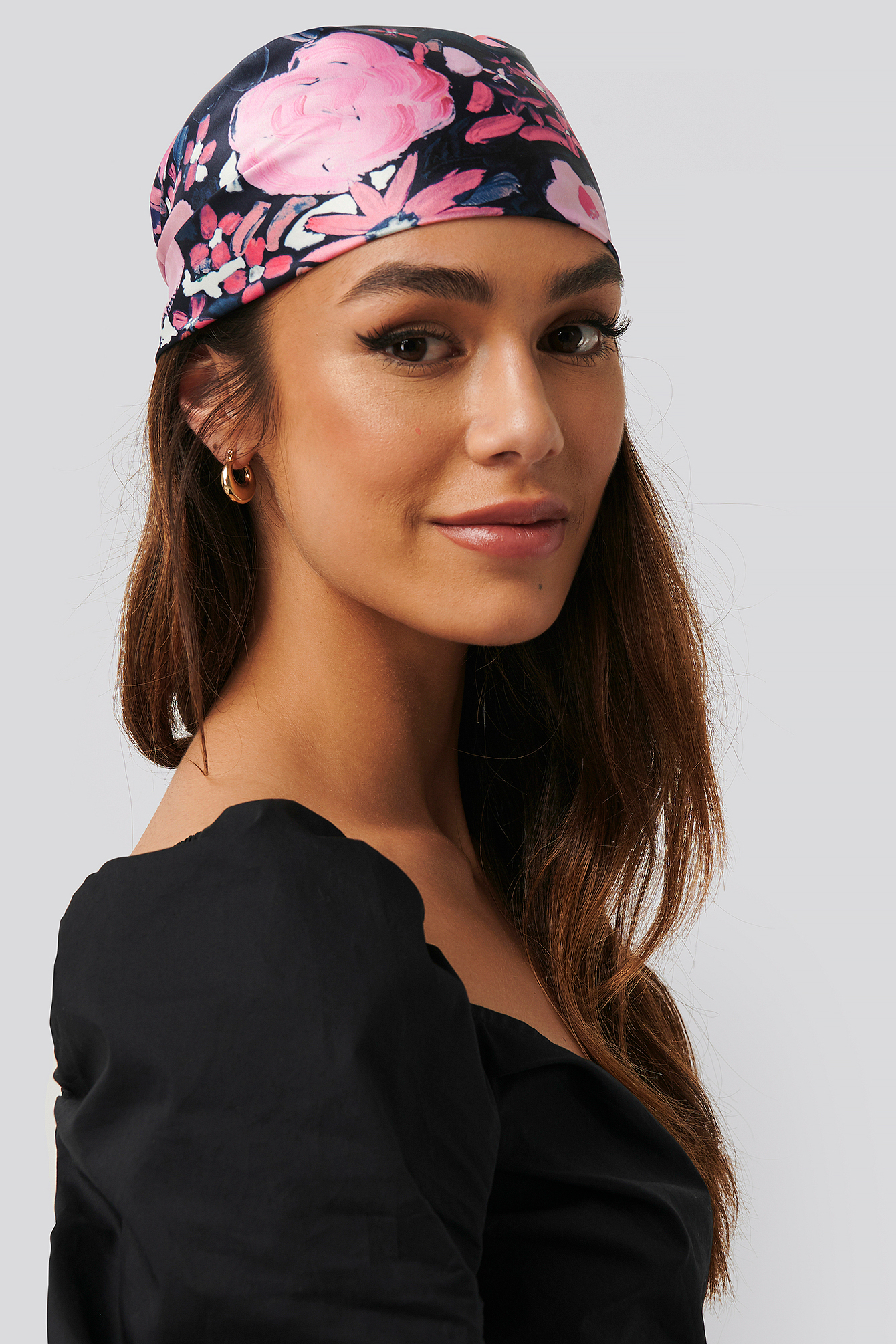 Flower Scarf Pink | NA-KD