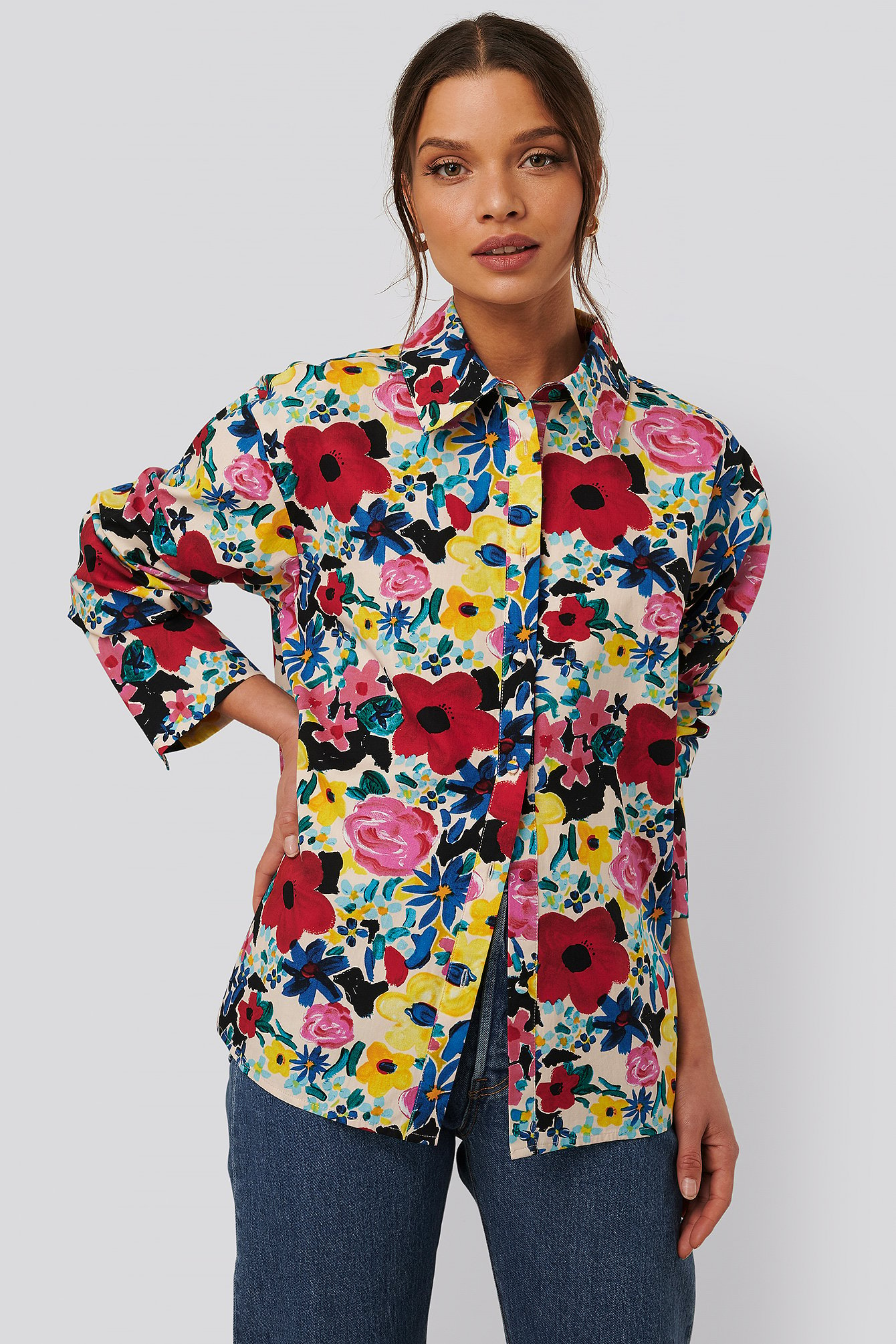 Flowery Shirt Flower | NA-KD