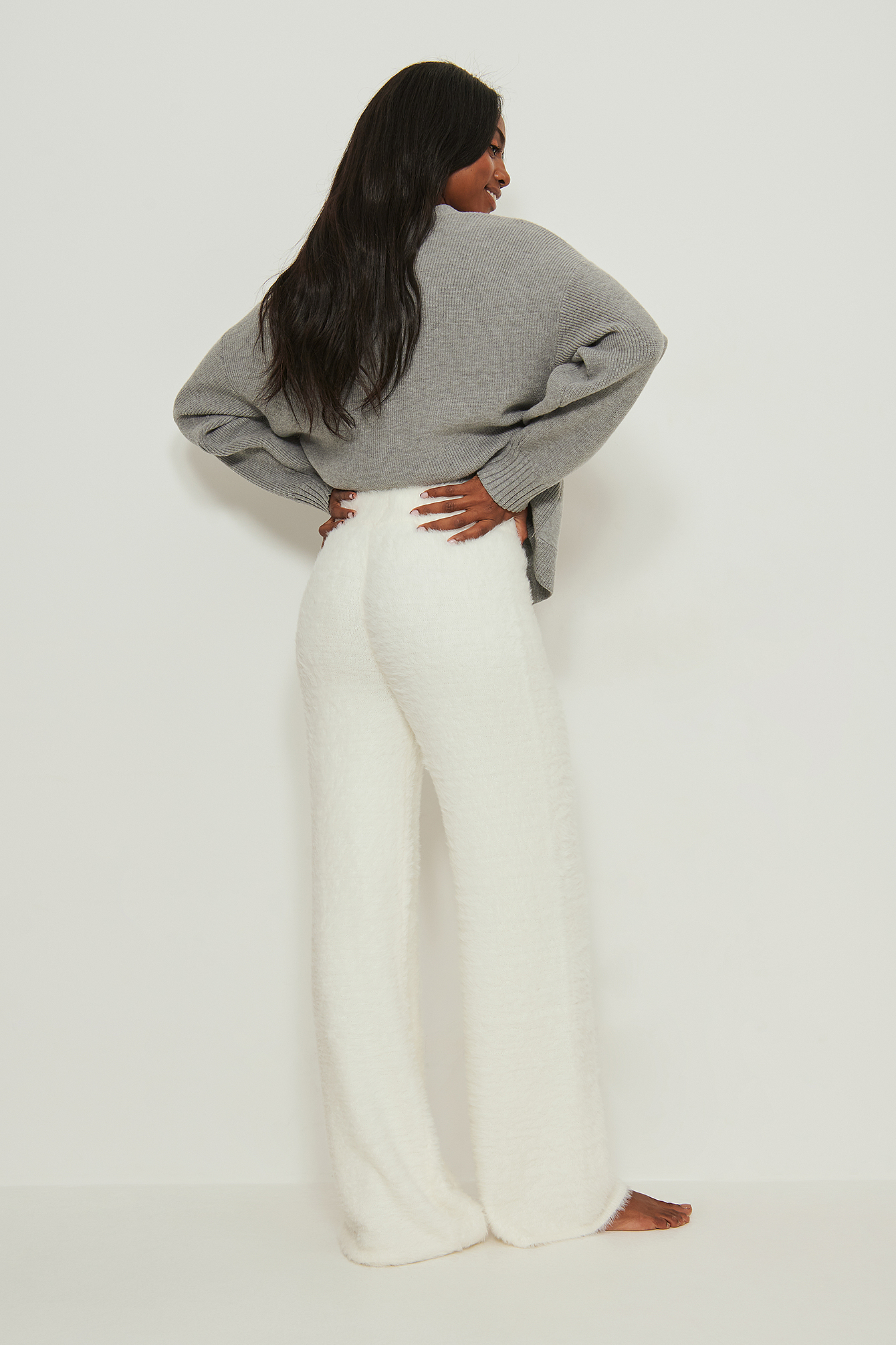 Fuzzy High Waisted Pant