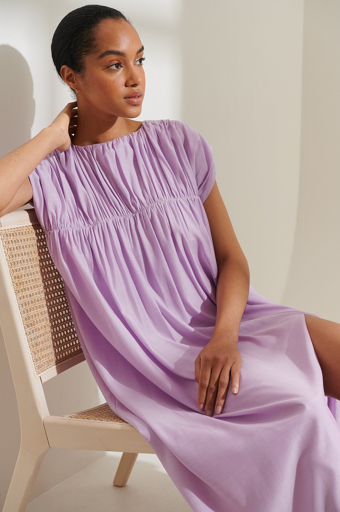 Light purple clearance flowy dress