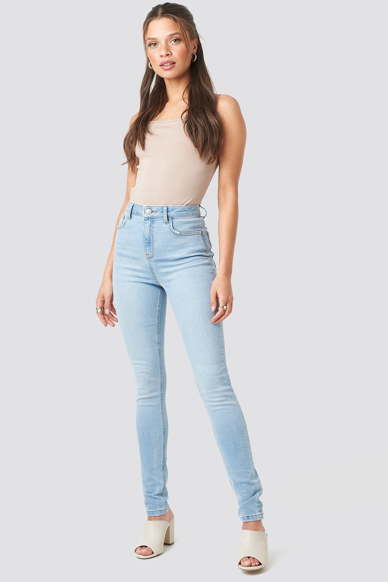 cheap high waisted skinny jeans