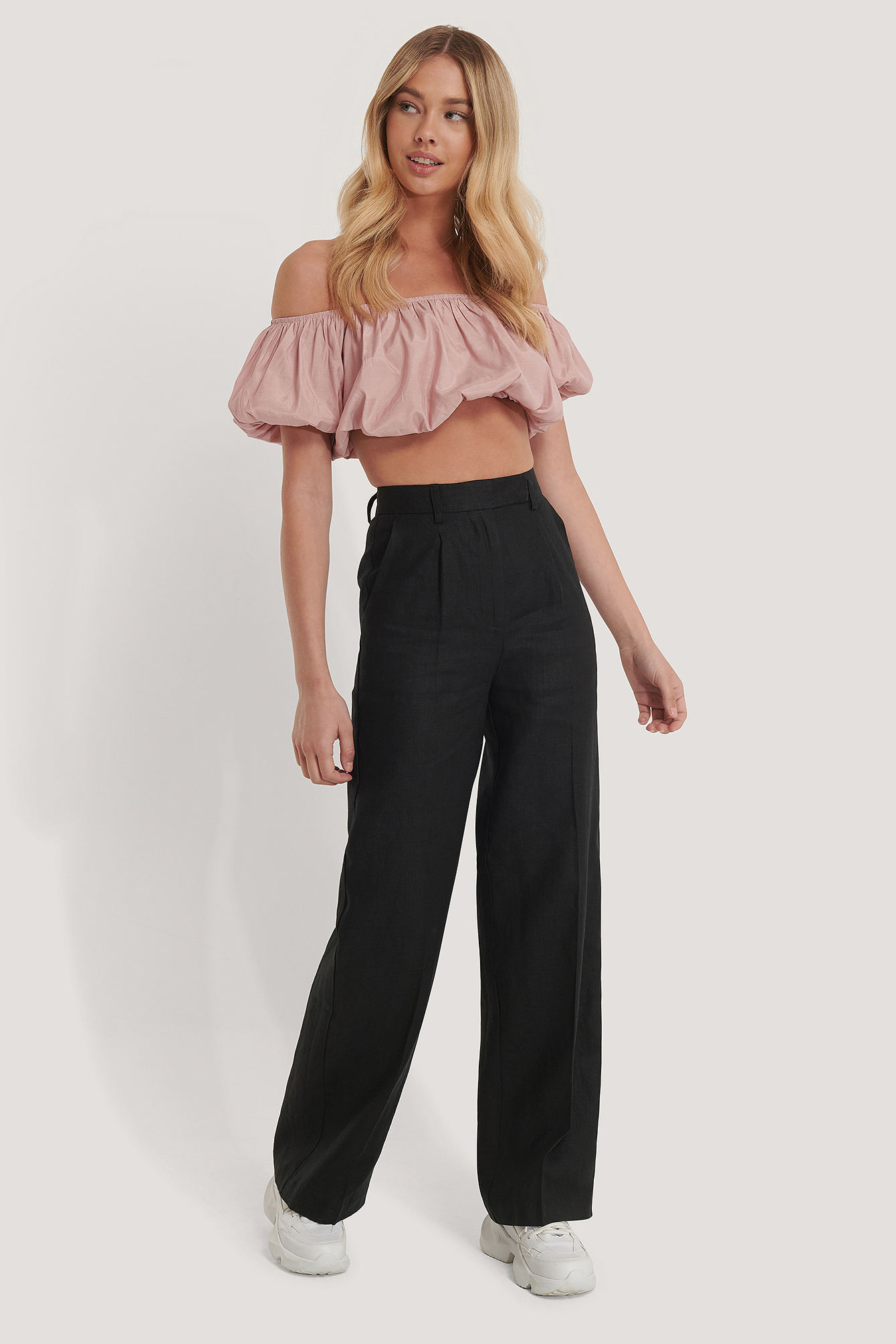 Womens Pink Off Shoulder Tops | NA-KD