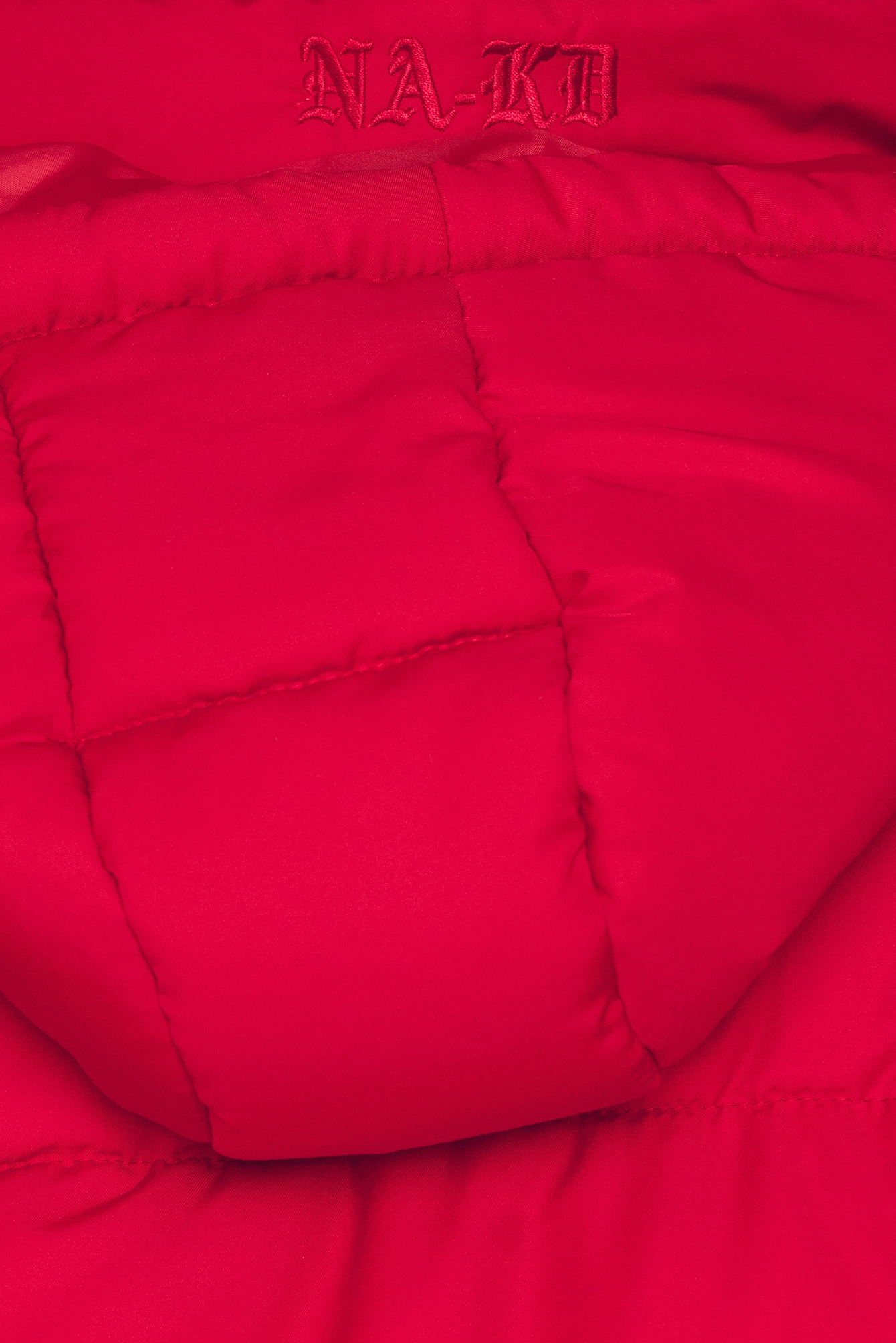 Padded Jacket Red | na-kd.com