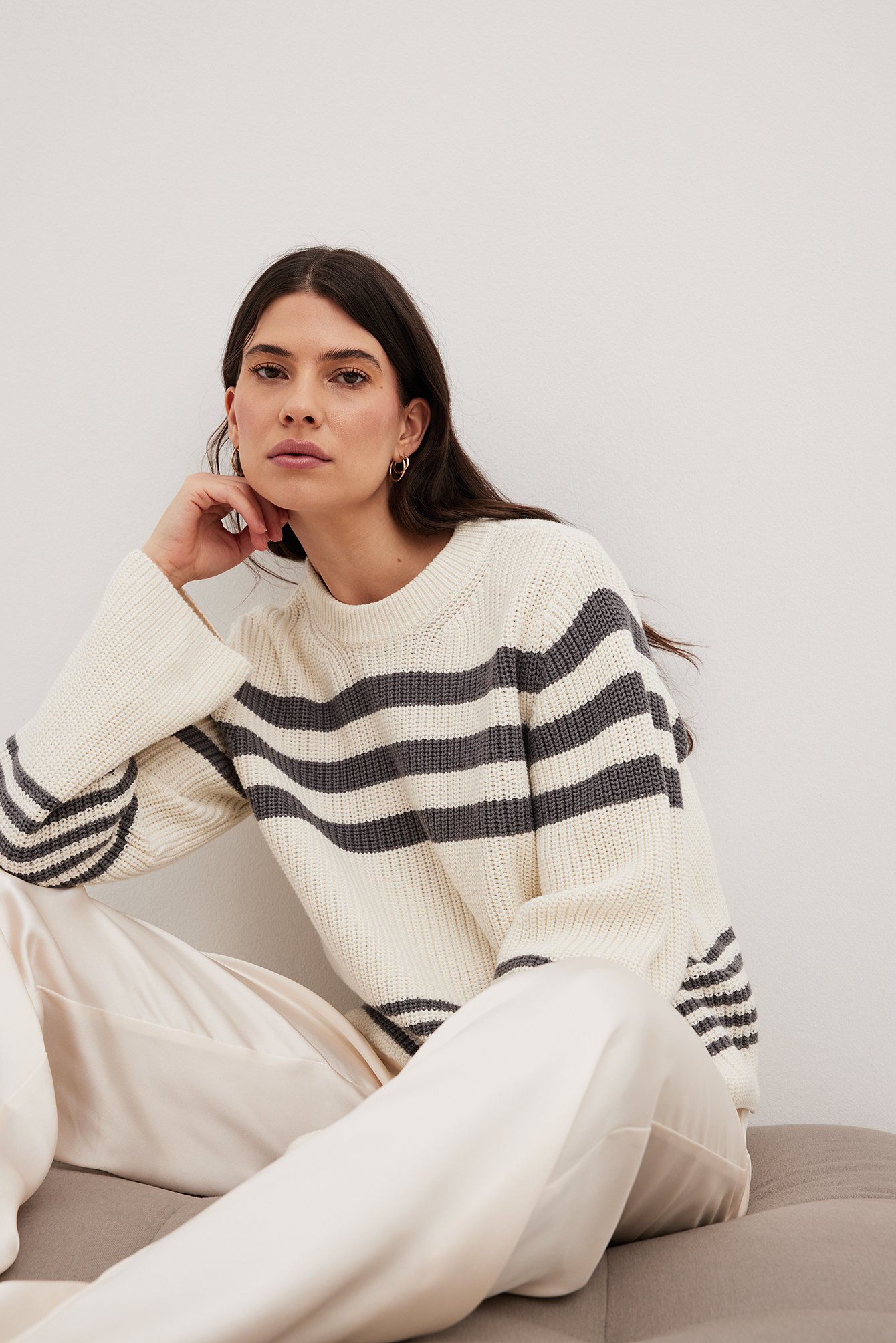 Striped jumpers, Shop for striped sweaters at NA-KD