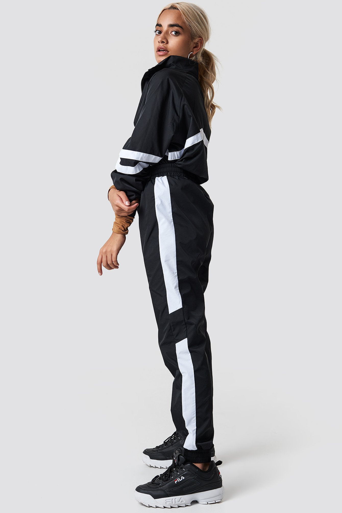 tracksuit with stripes