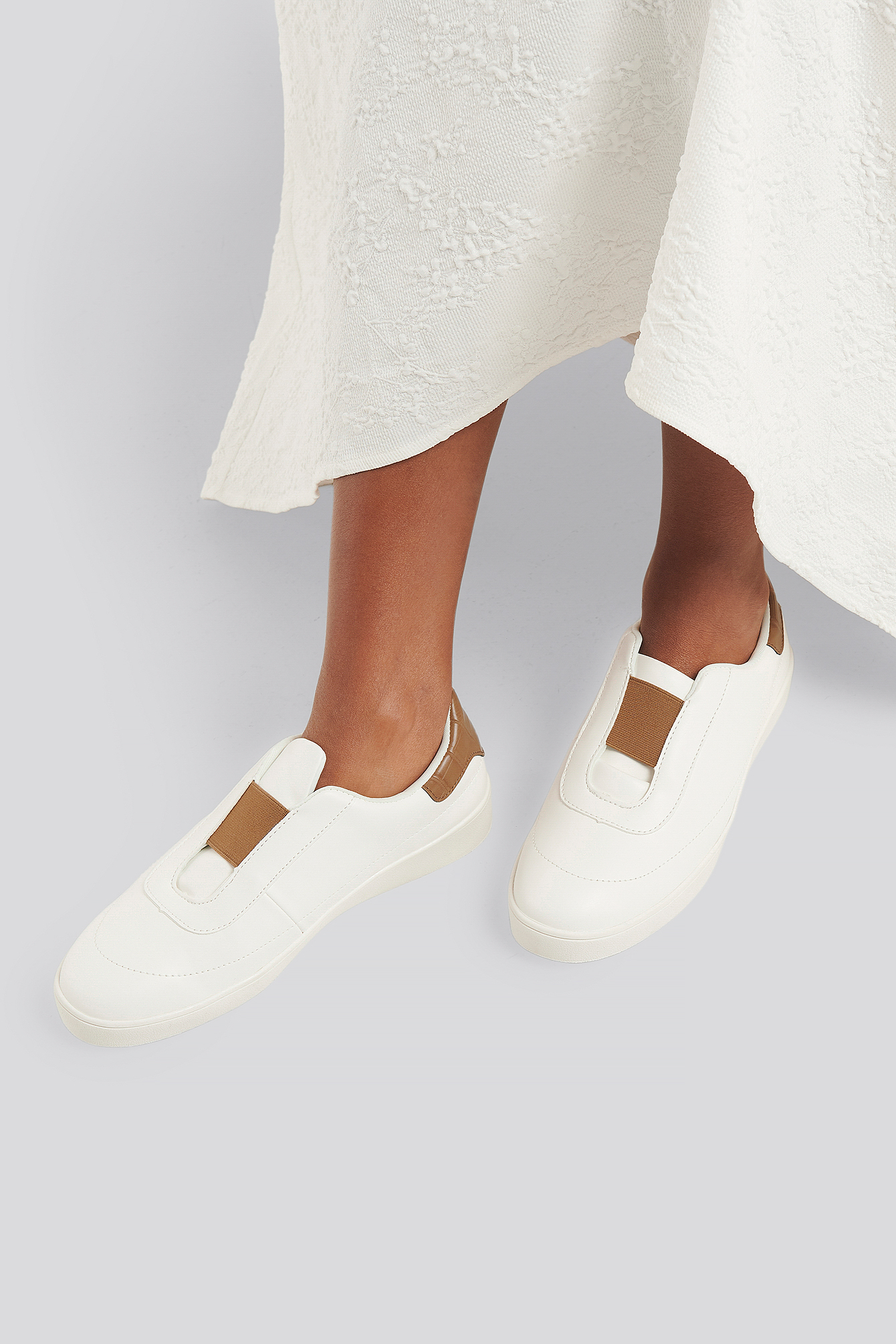 Slip In Trainers White | na-kd.com