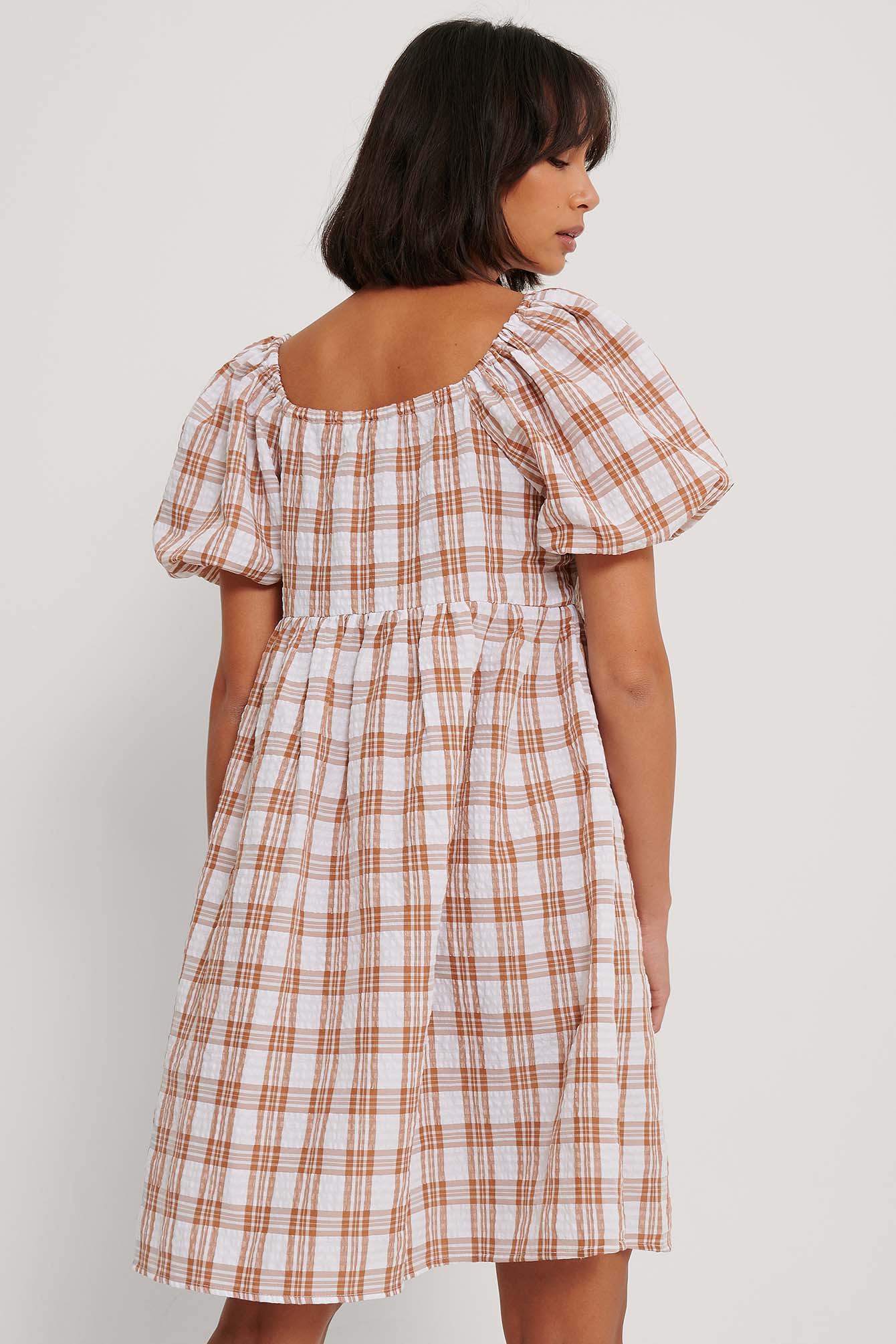 plus size seersucker dress