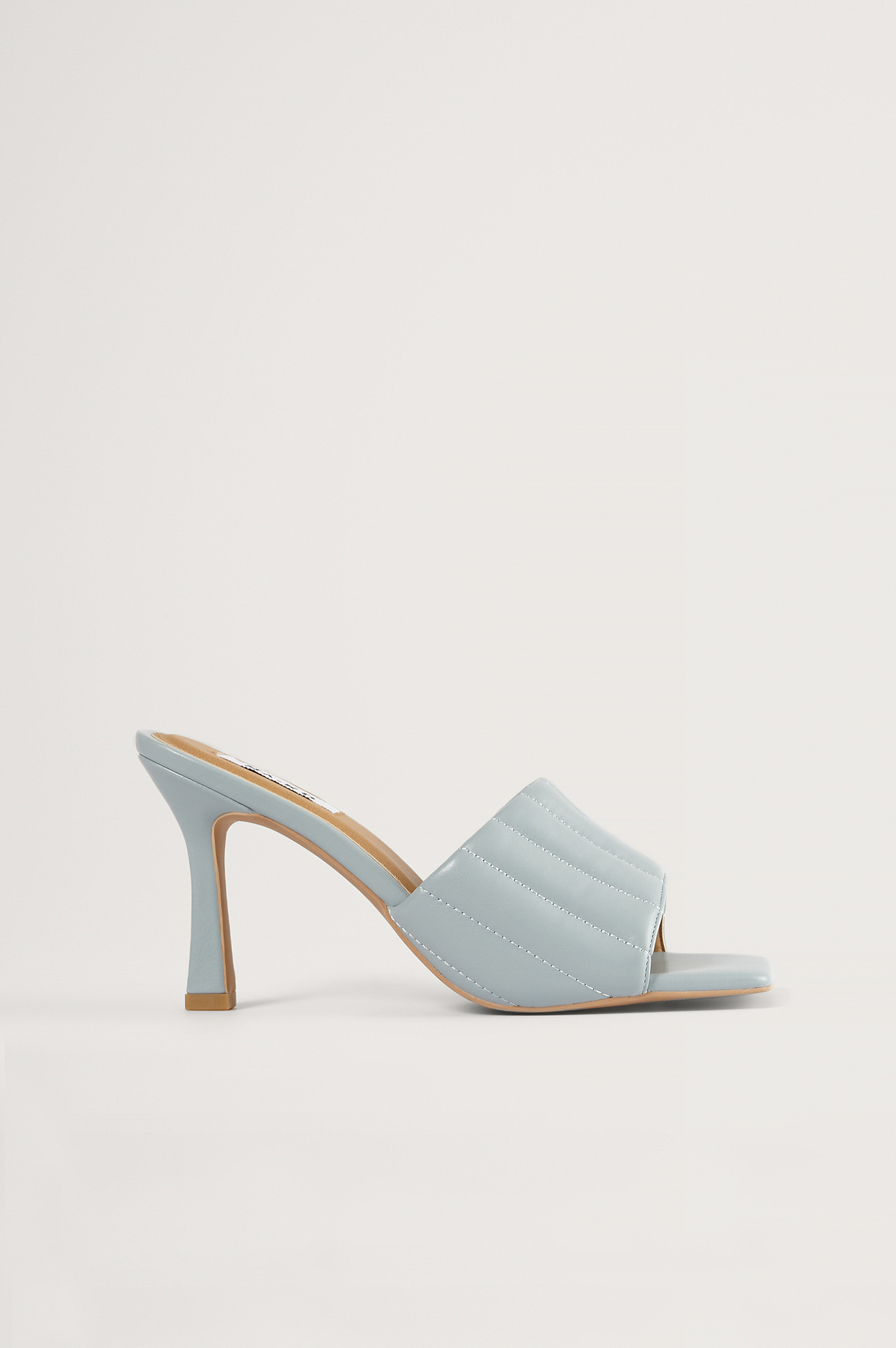 Straight Quilt Stilettos Blue | NA-KD