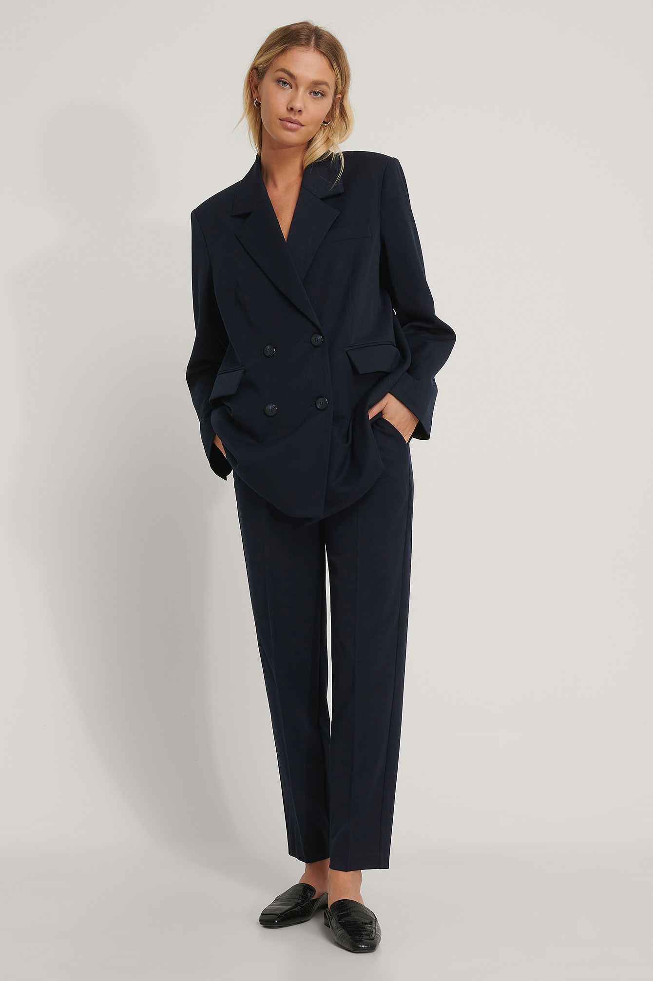 Suit Pants Navy | na-kd.com