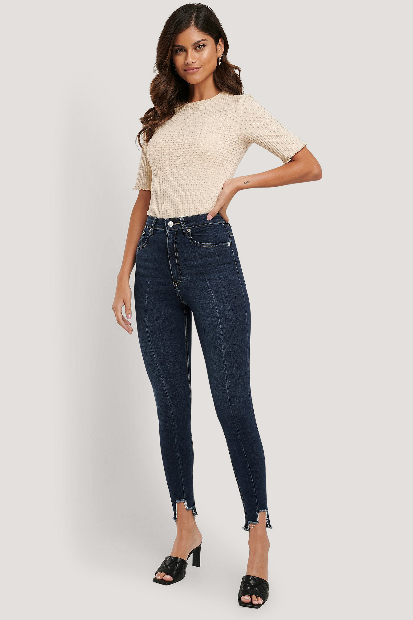 jeans extra high waist