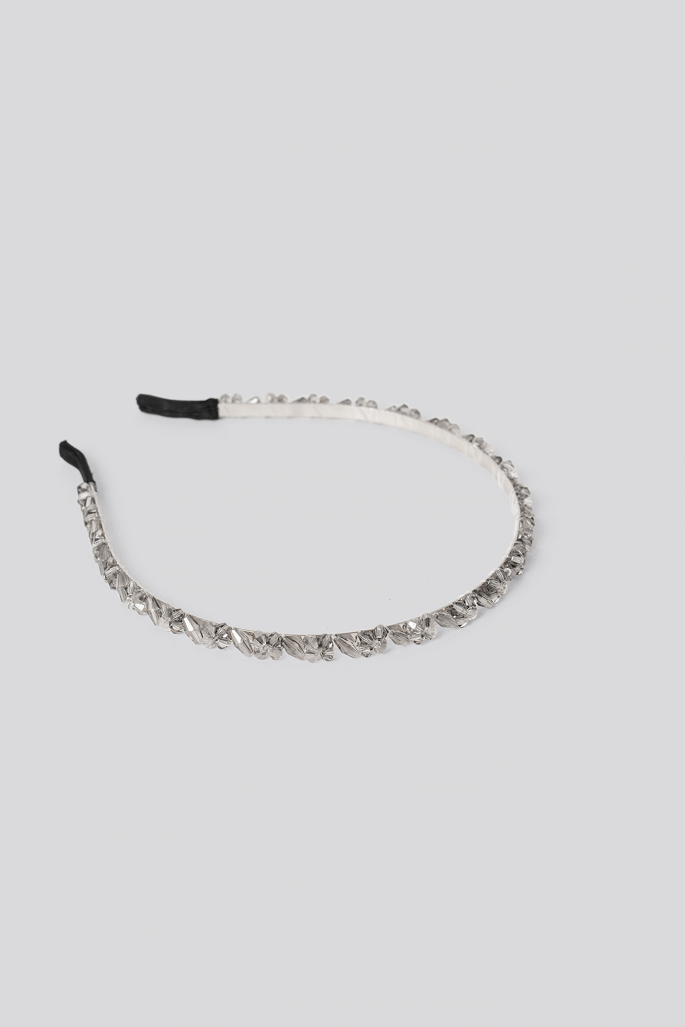 Thin Glitter Headband Silver | na-kd.com