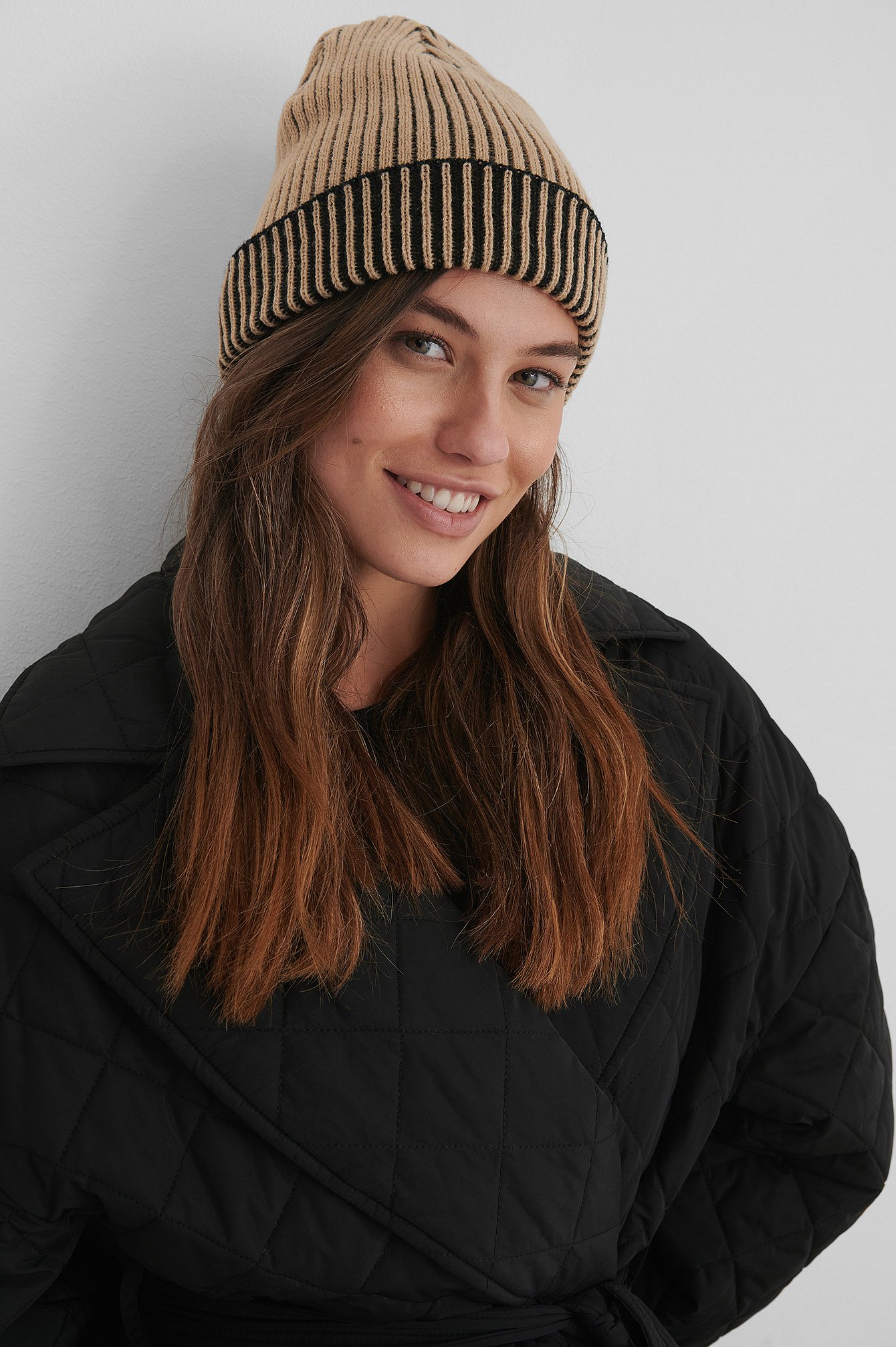 beige beanie womens