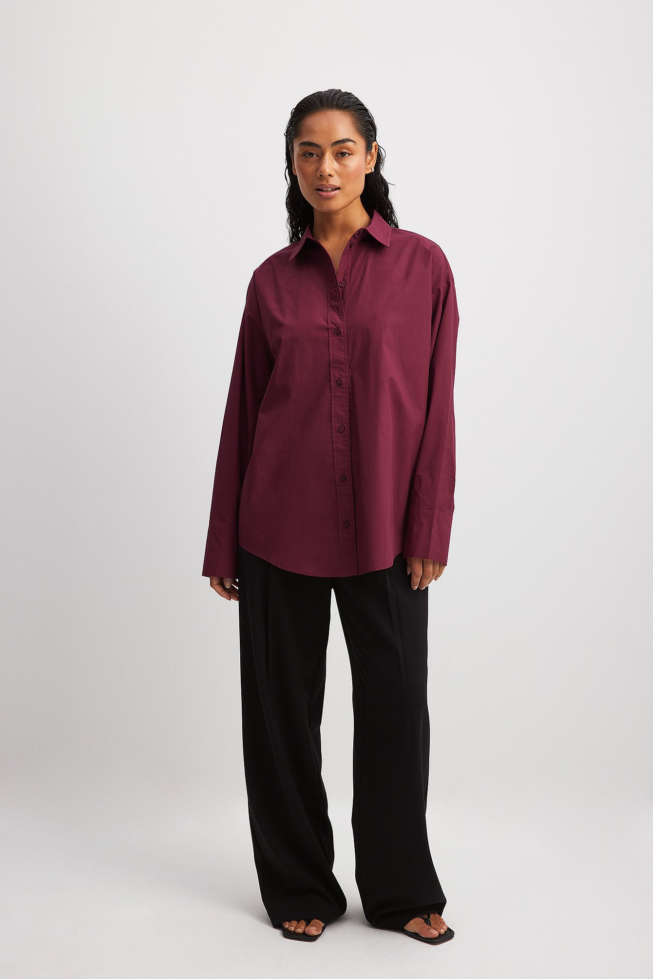 Womens Burgundy Shirts | NA-KD