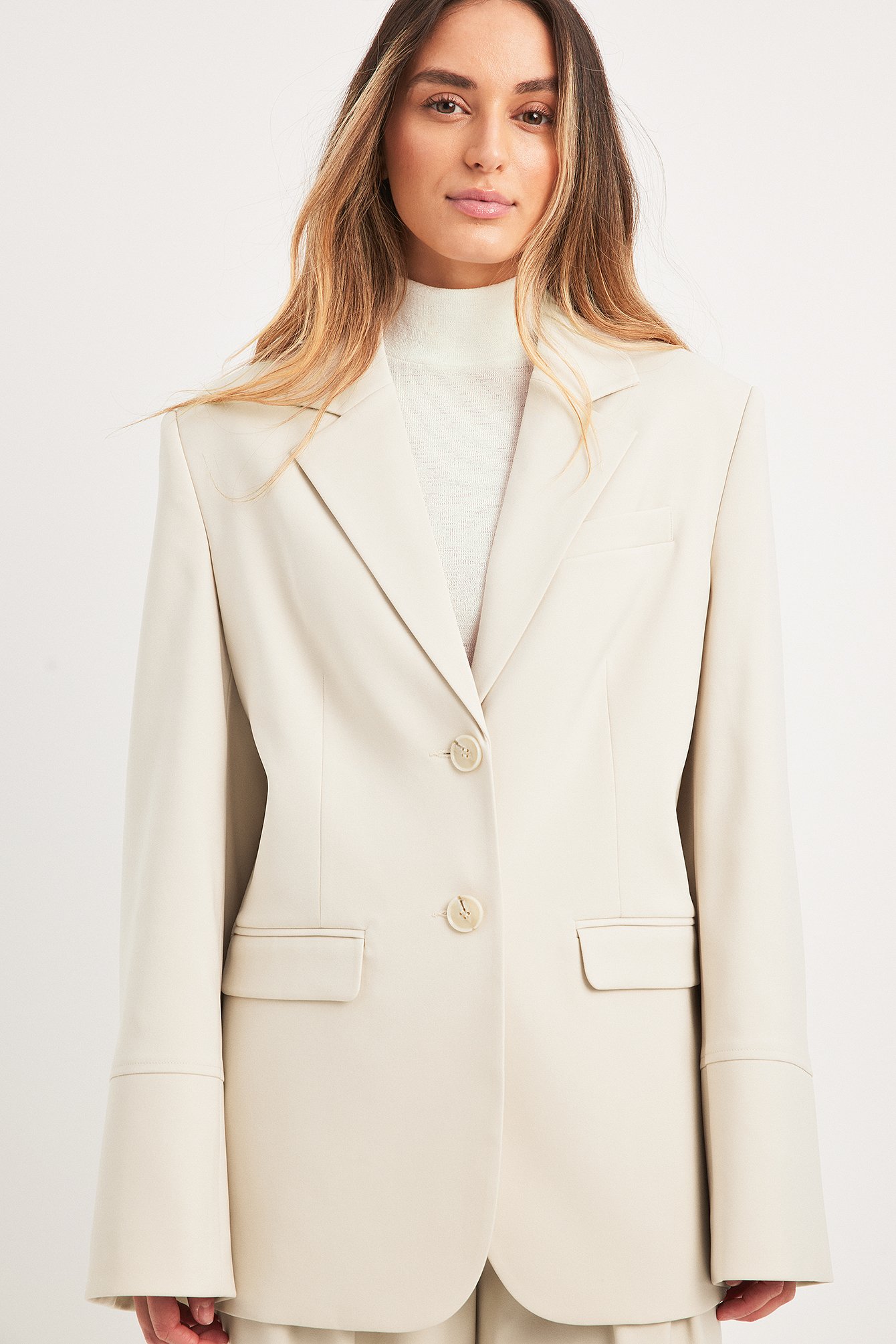 H and m hot sale fitted blazer