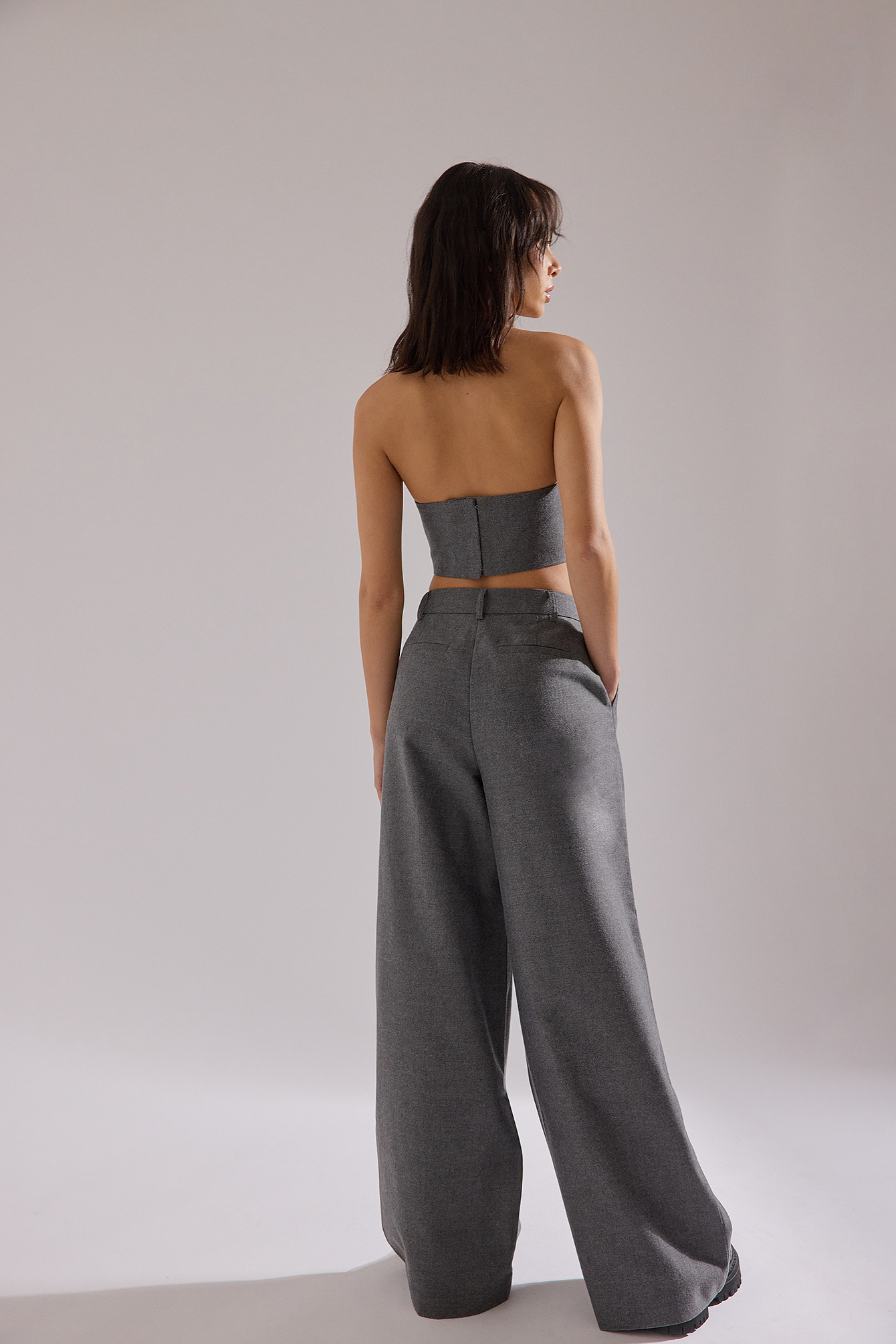 Ultra-Stretch Ponte Super Wide Leg Pant - 32